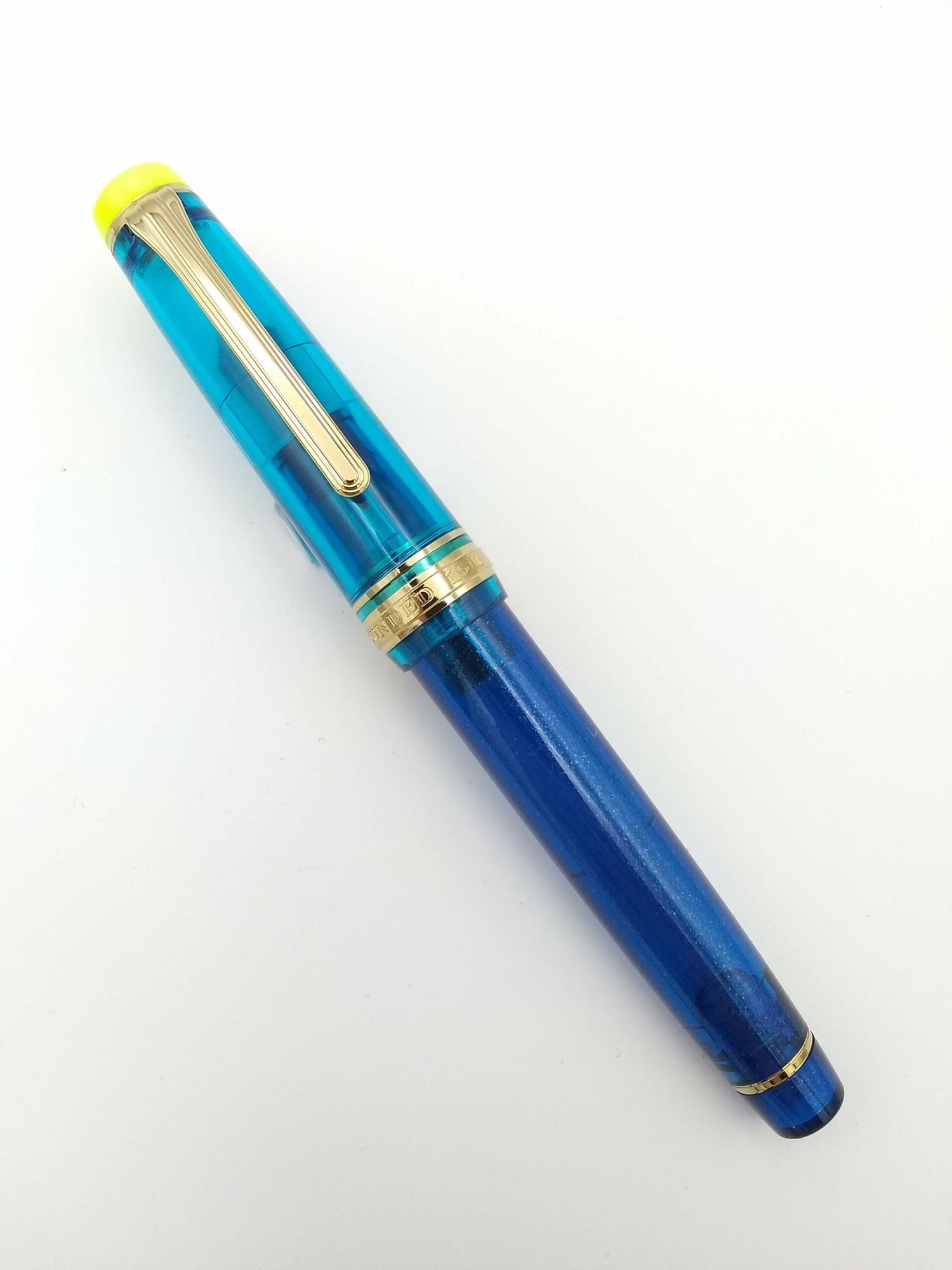 Sailor Pro Gear 2020 LE Cocktail Series Kure Azur - 21k Medium Fine Nib