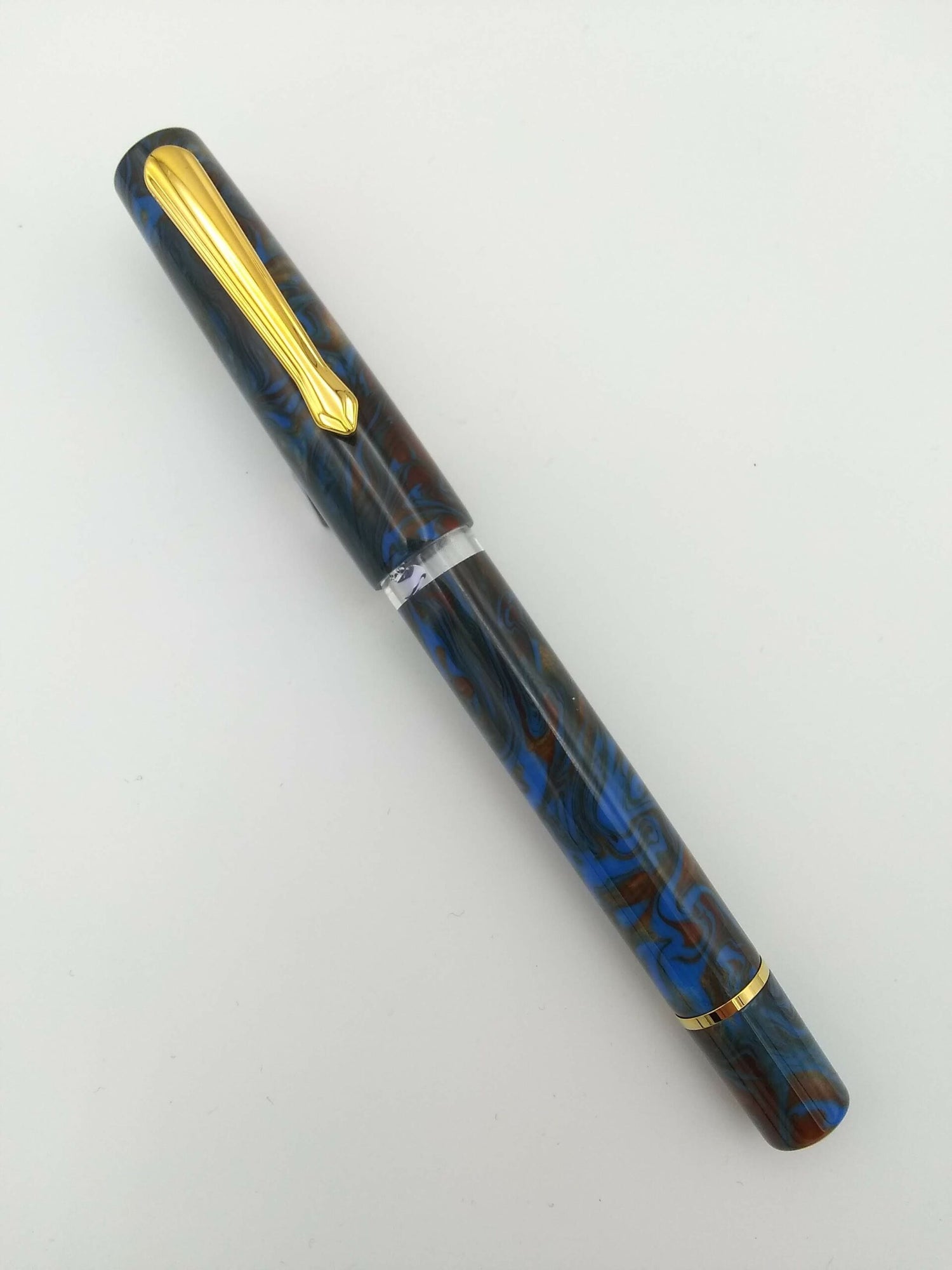 Nahvalur Schuylkill Porpita Navy - Broad Steel Nib