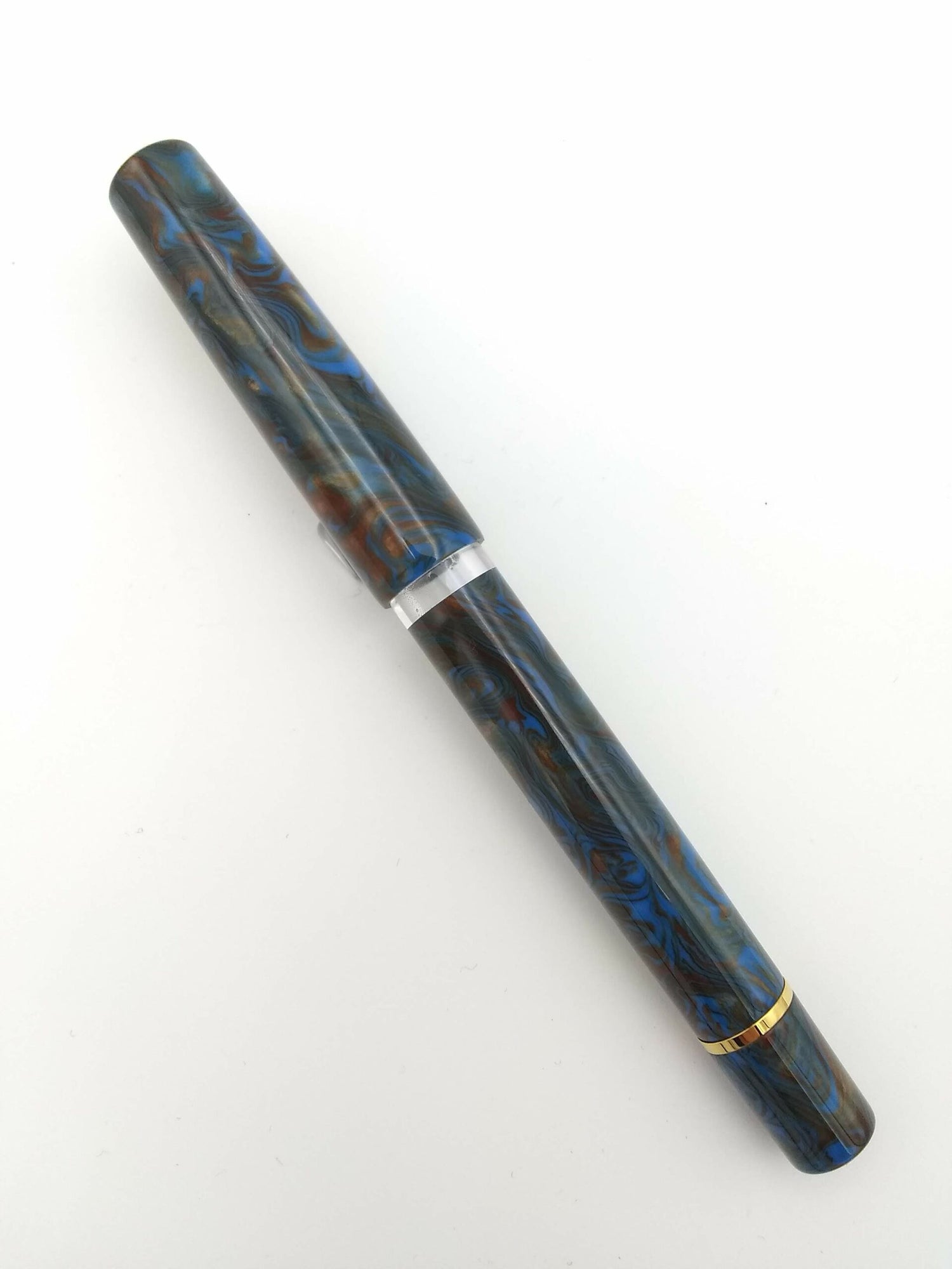 Nahvalur Schuylkill Porpita Navy - Broad Steel Nib