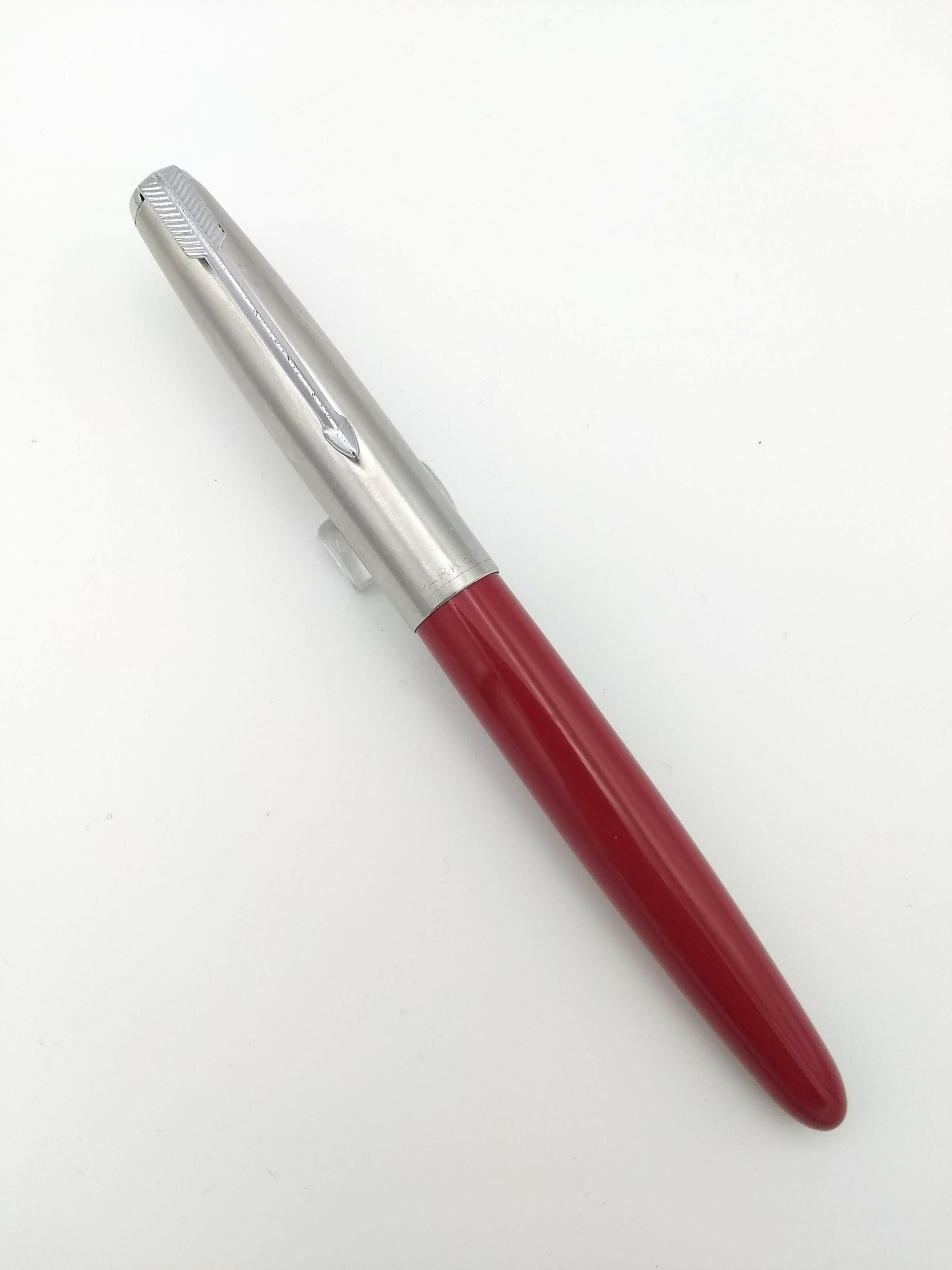 Parker 21 Red - Fine Steel Nib - Pen Realm