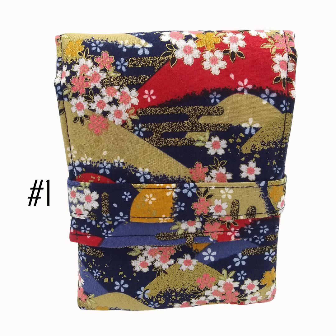 Japanese Cloth Pen Pouch - 4 Pen Slots