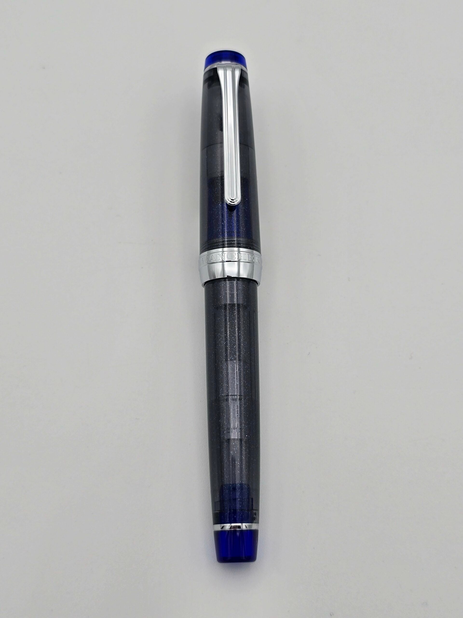 【WANCHER/ワンチャー】デトロイト スターリングナイト青銀スケルトン２１K Wancher X Sailor Detroit Starry Night - Pen Realm