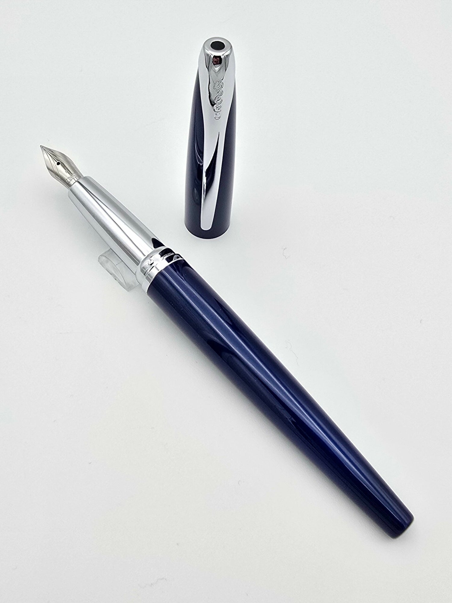 Cross ATX Translucent Blue - Fine Steel Nib