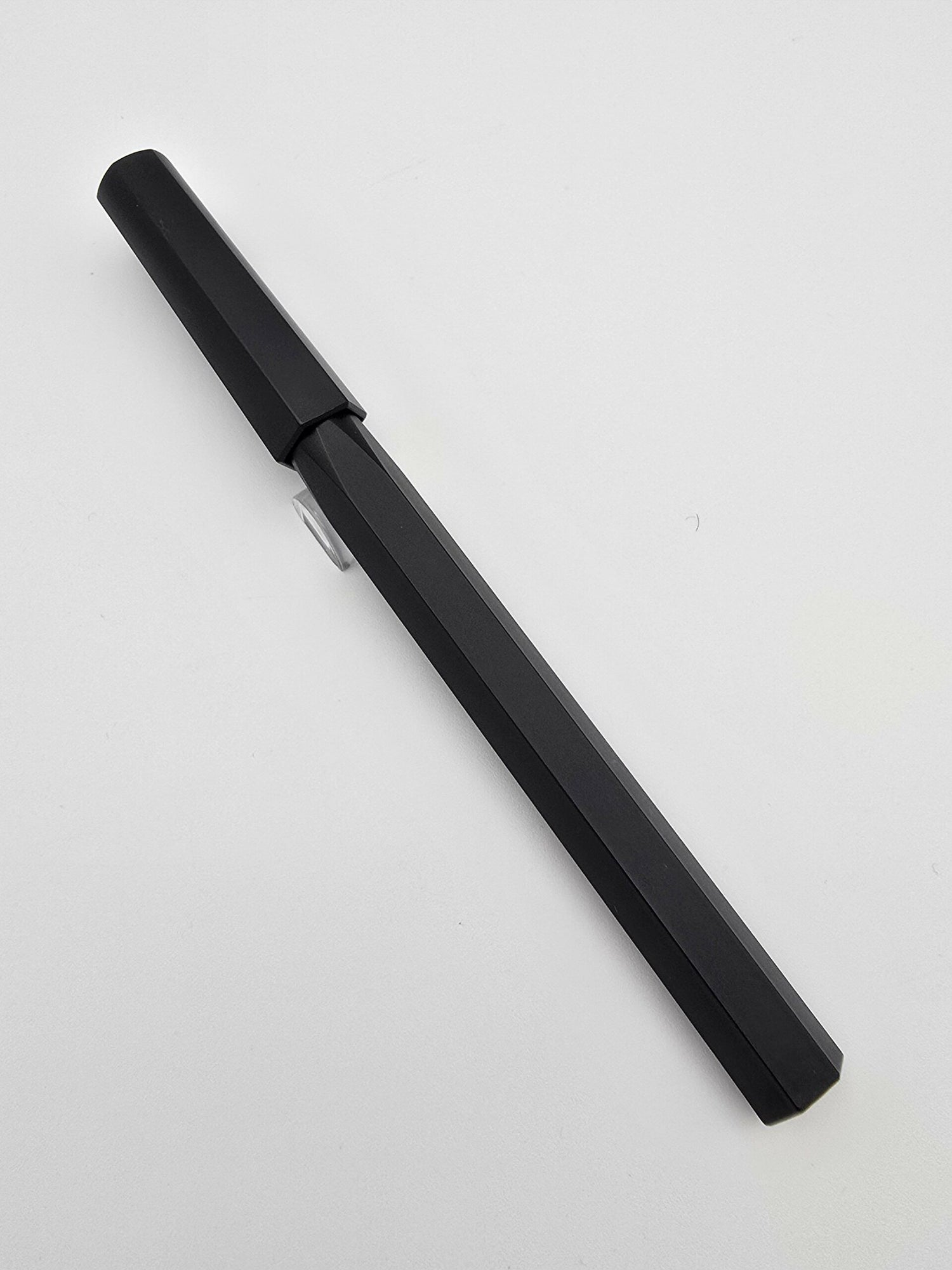 Ystudio Classic Black Resin - Medium Steel Nib
