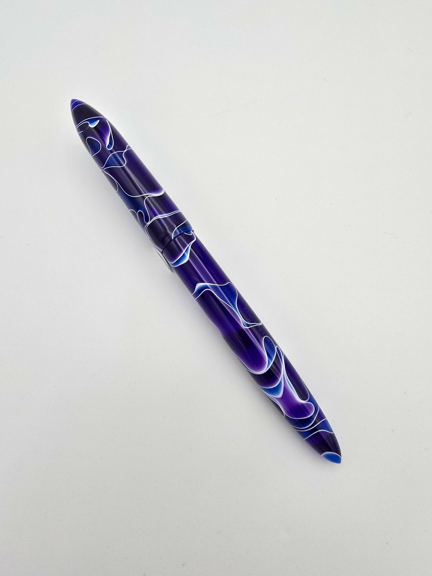 Edison Premier Delphinium - Medium Steel Nib