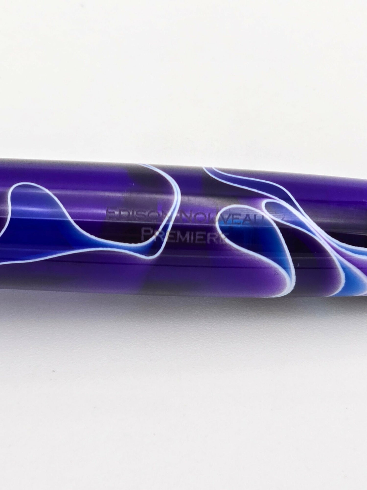 Edison Premier Delphinium - Medium Steel Nib