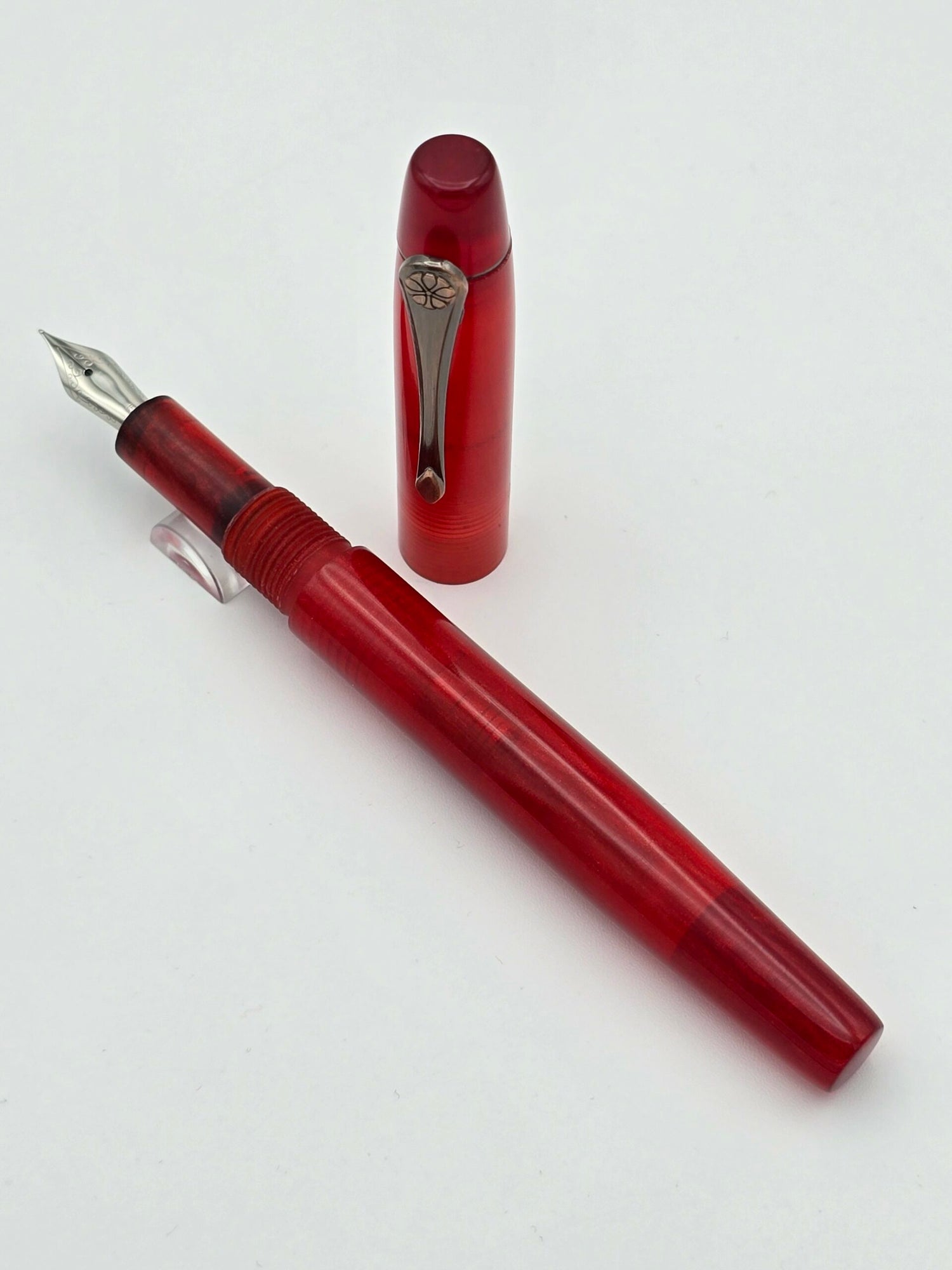 PSP Prototype Red - Extra Fine Steel Nib