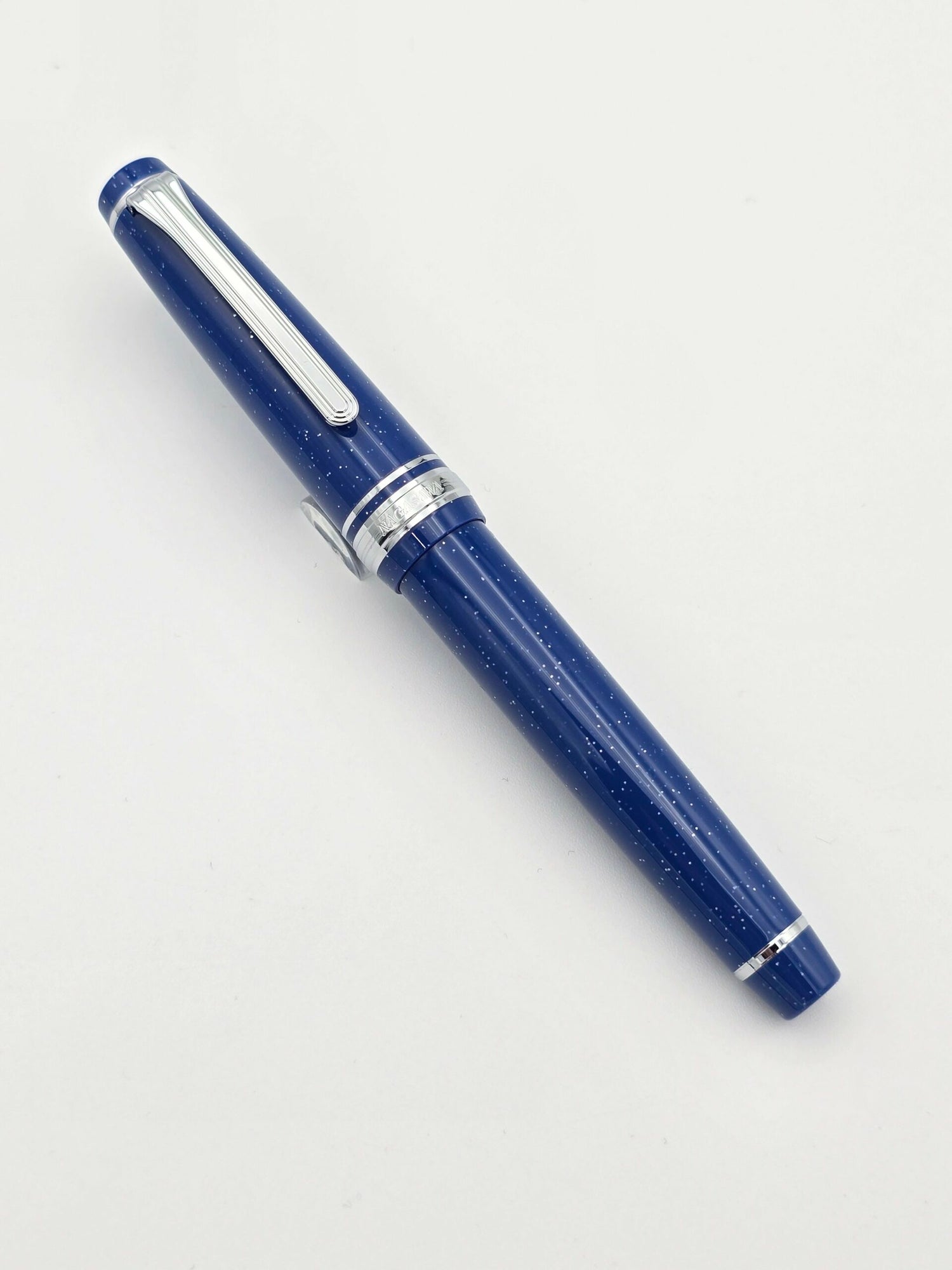 Sailor Nagasawa Kobe Pro Gear Slim Blue Cosmos - 14k Extra Fine Nib