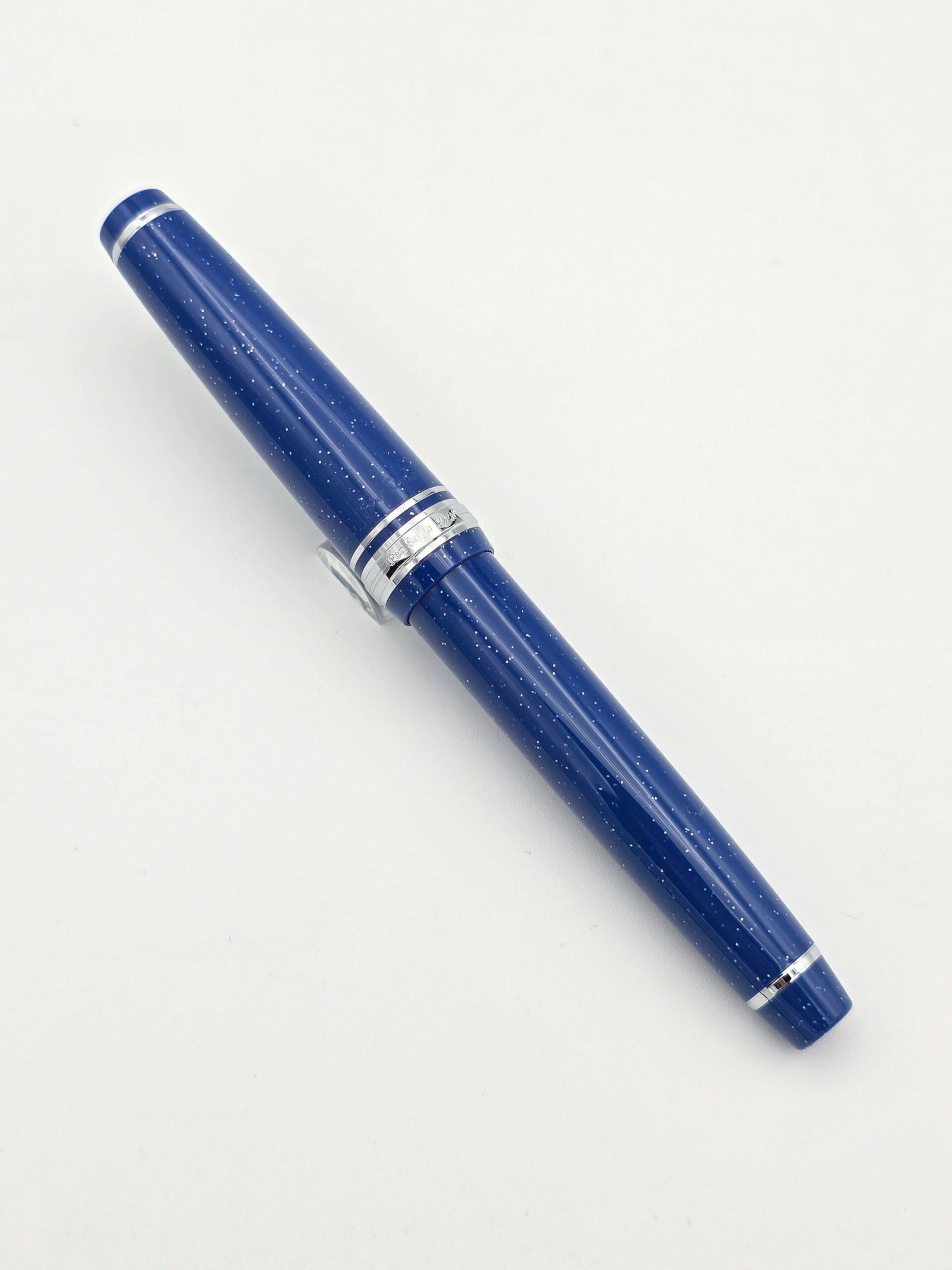 Sailor Nagasawa Kobe Pro Gear Slim Blue Cosmos - 14k Extra Fine Nib