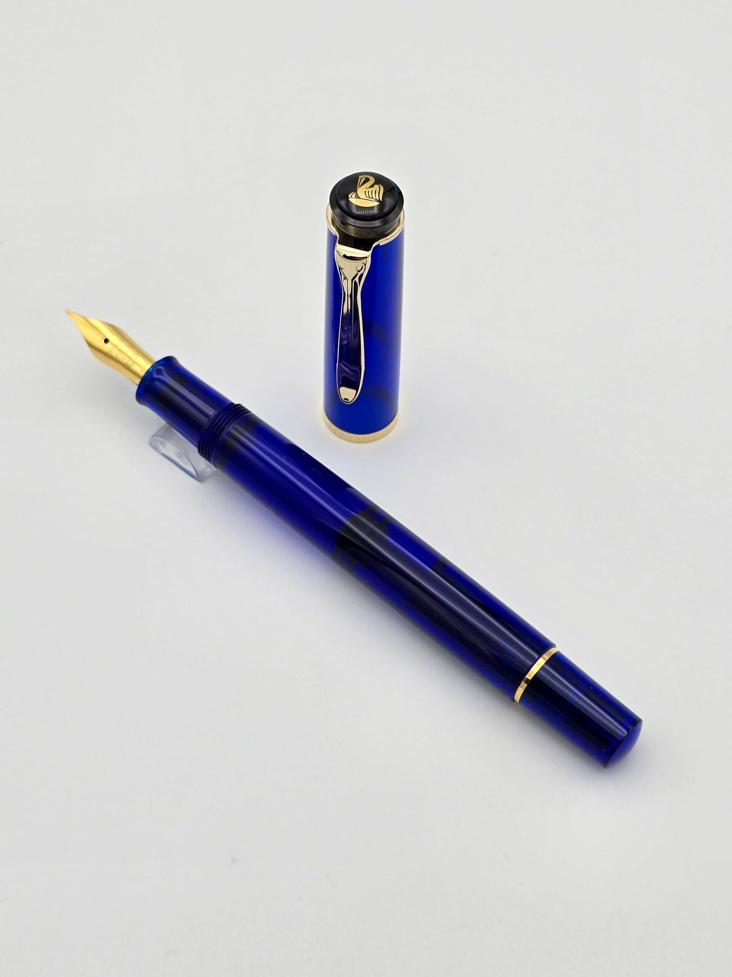 Pelikan M200 Blue Demo - Medium Steel Nib