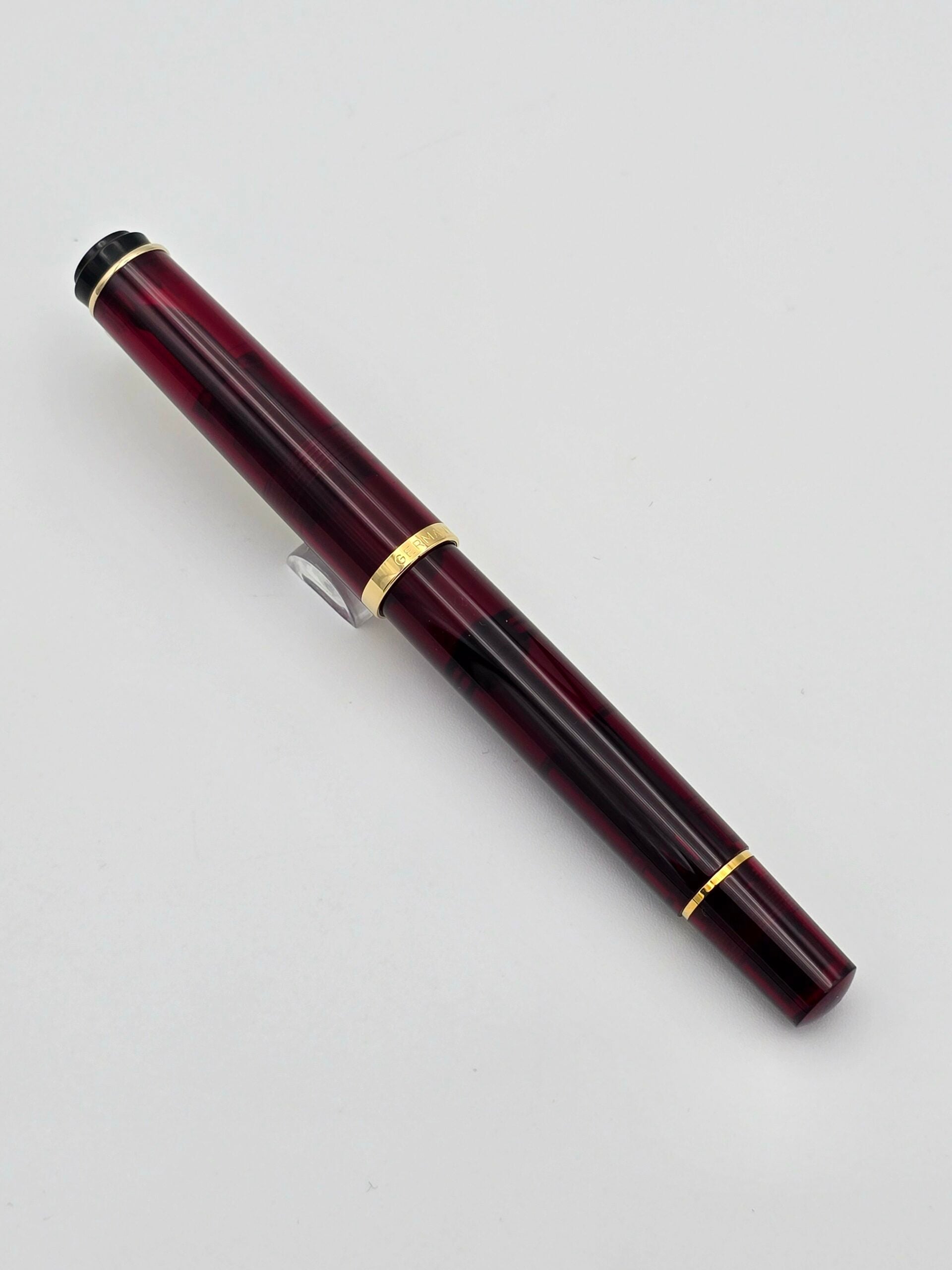 Pelikan M200 Red Demo - Medium Steel Nib - Pen Realm