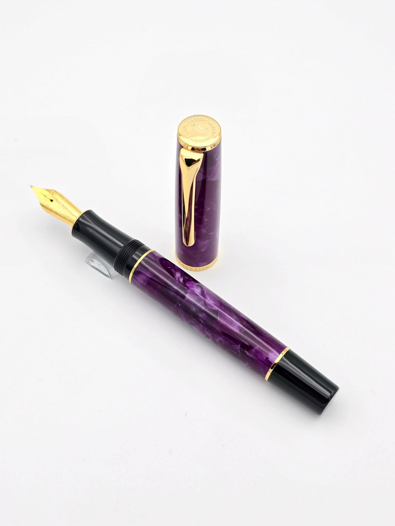 Hongdian N12 Purple - Fine Steel Nib