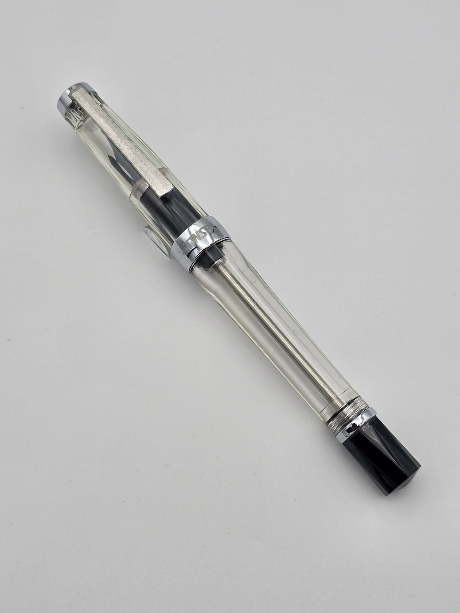TWSBI Vac700R Black - 1.1 Stub Steel Nib