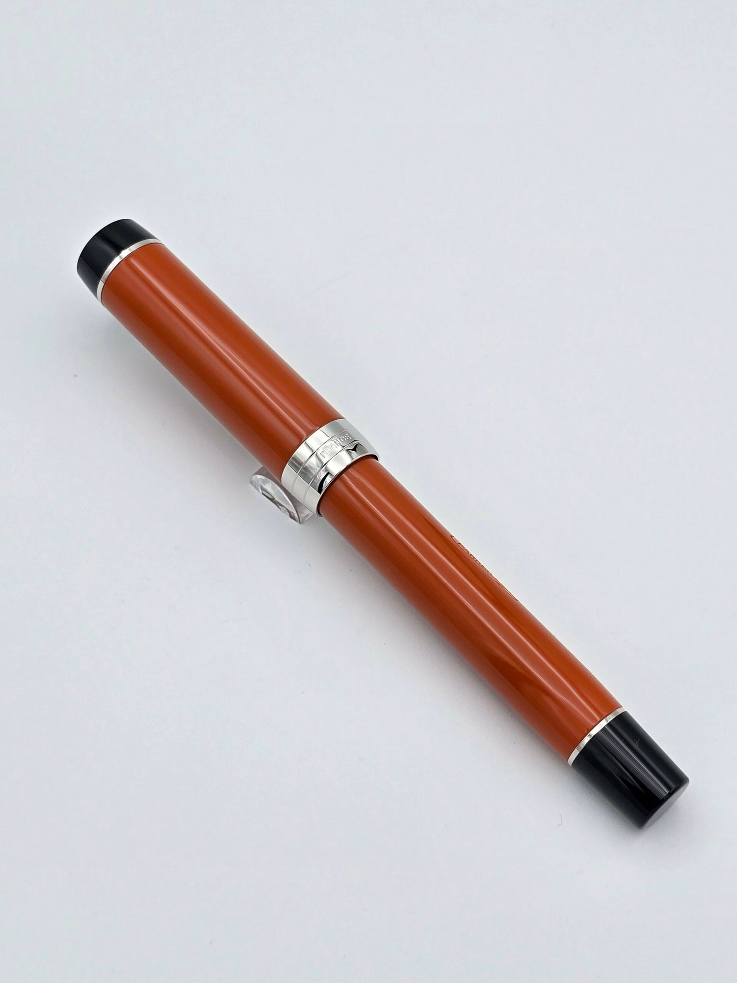 Parker Duofold Centennial Orange - 18k Medium Nib