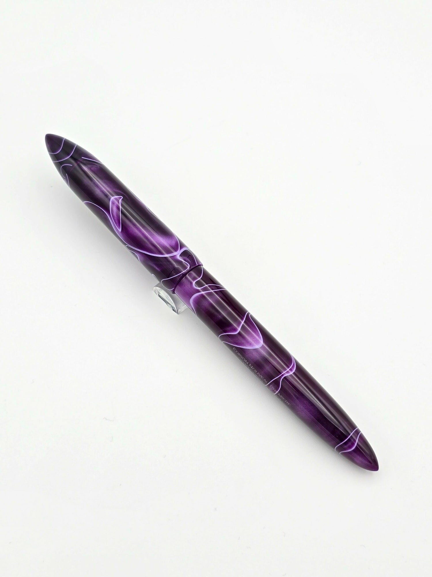 Edison Nouveau Premiere 2018 Spring Edition Purple Reign - Medium Steel Nib