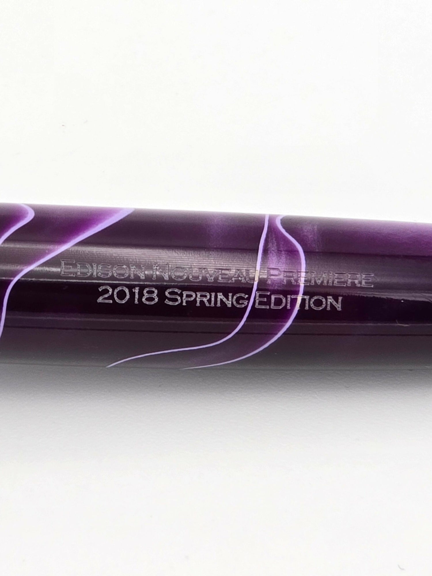 Edison Nouveau Premiere 2018 Spring Edition Purple Reign - Medium Steel Nib