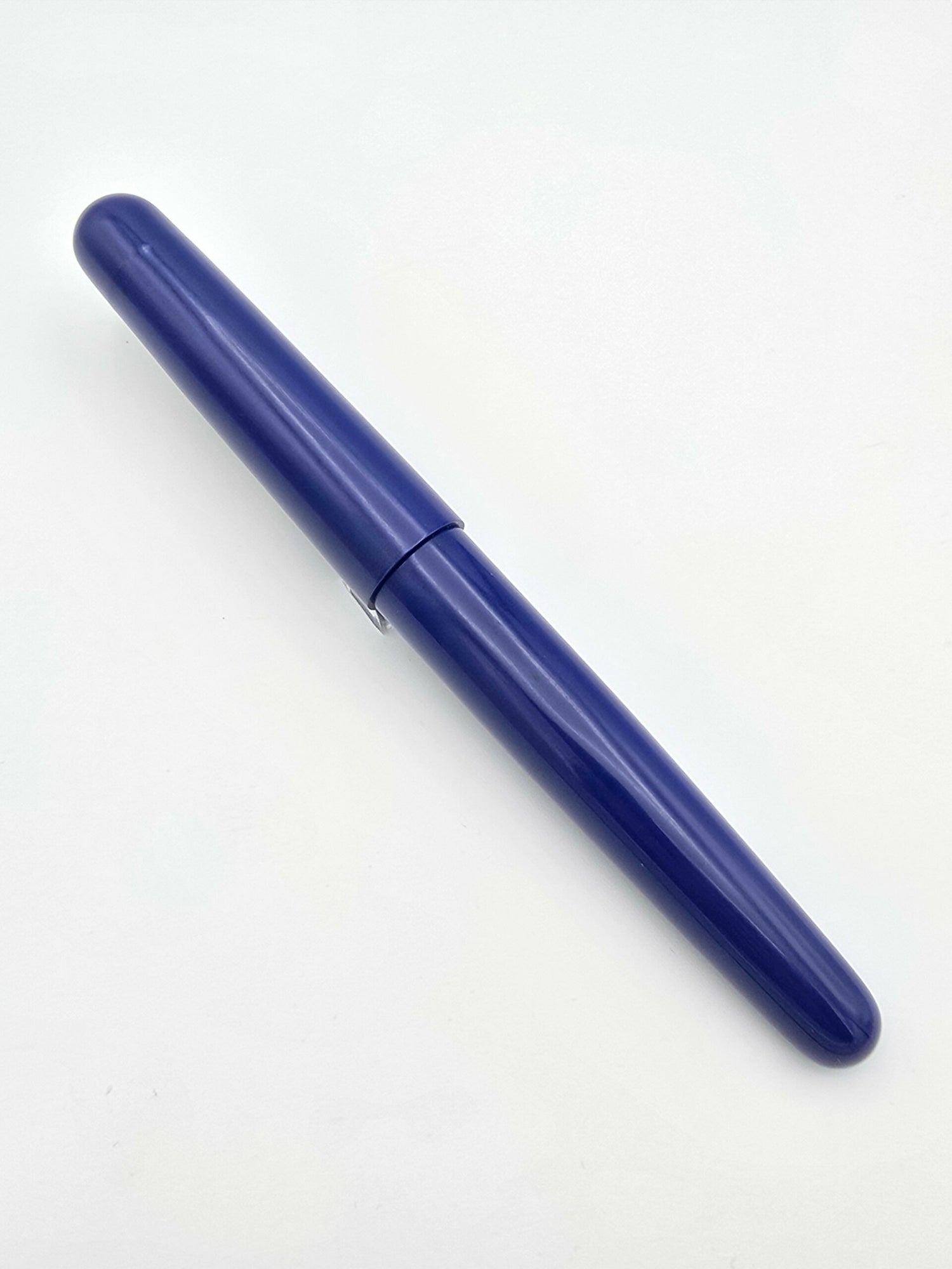 Ranga Bheem Blue Ebonite - Fine Steel Nib
