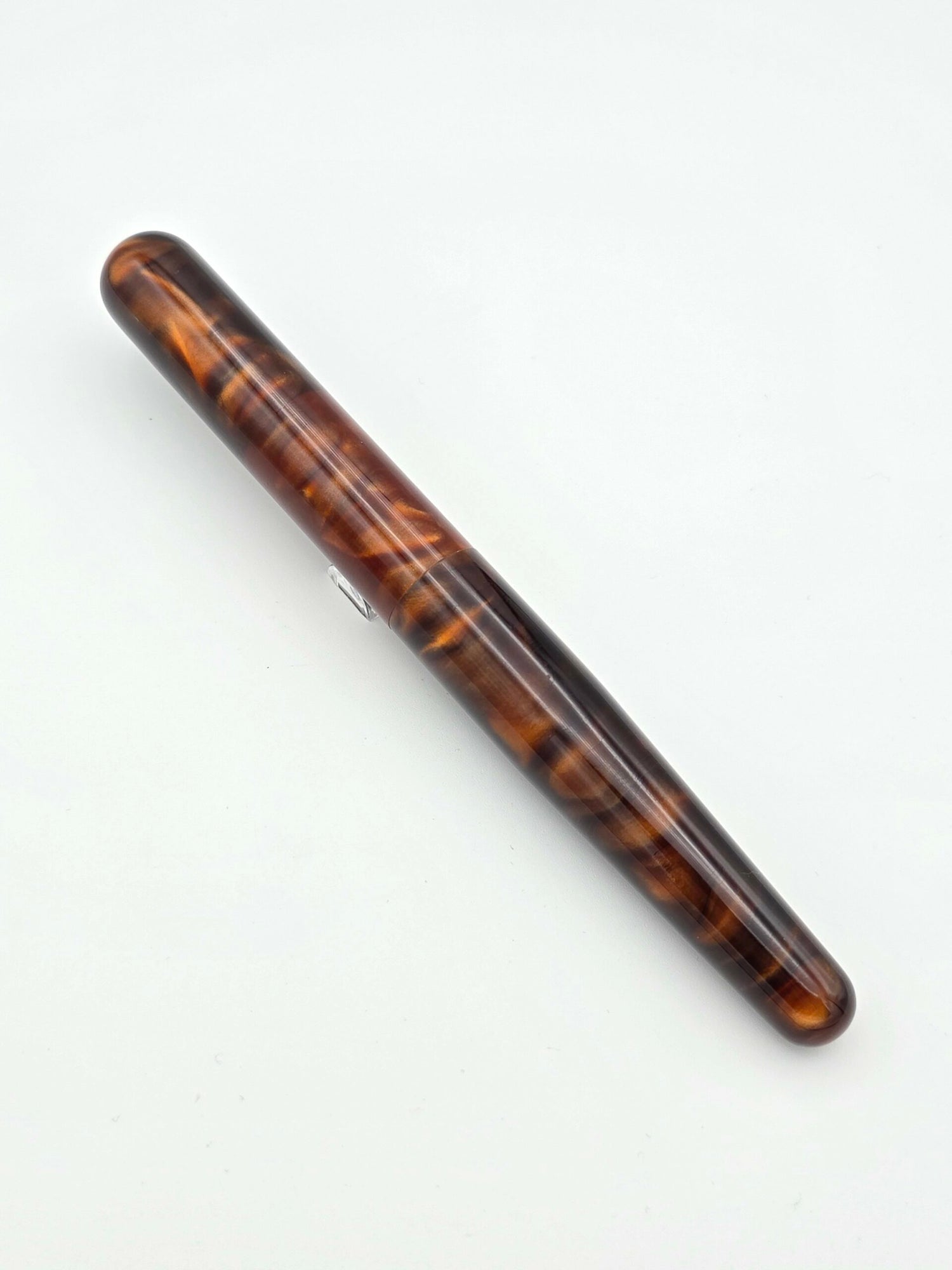 Ranga Giant 9B Brown Swirl - Fine Steel Nib