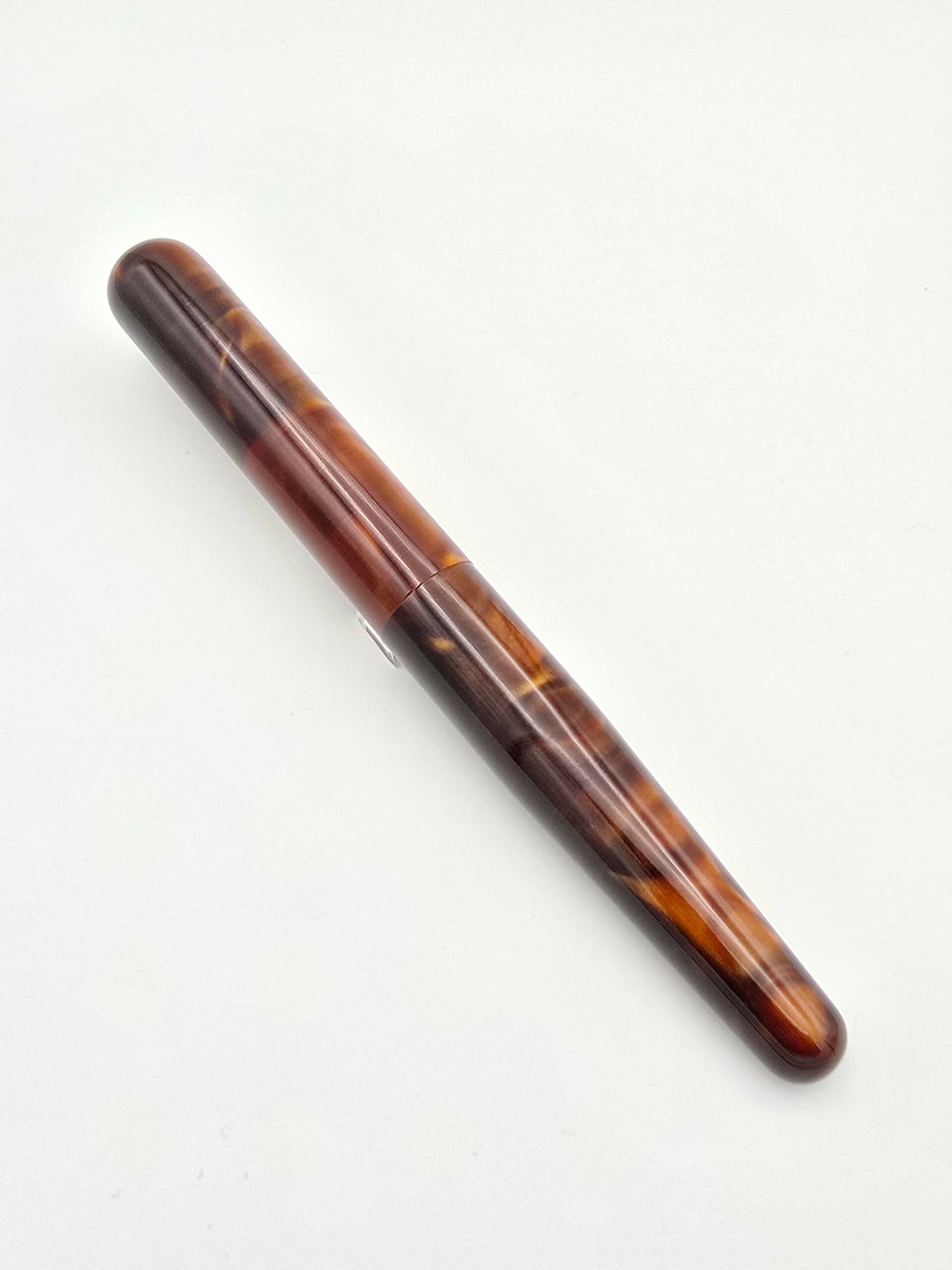 Ranga Giant 9B Brown Swirl - Fine Steel Nib
