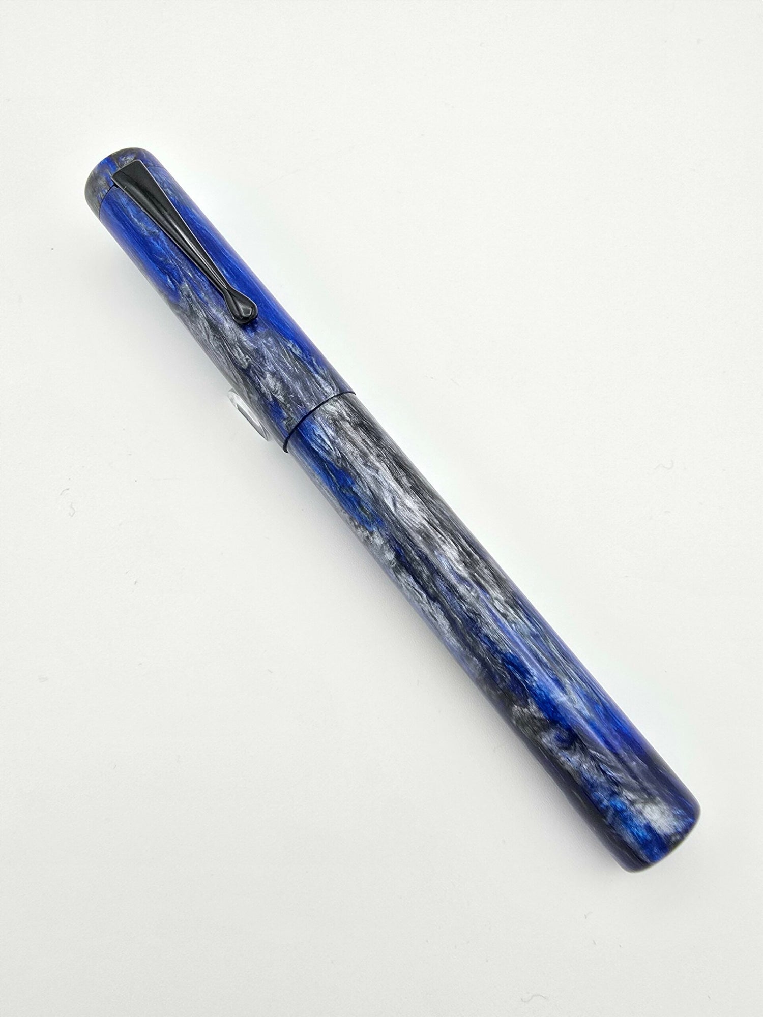 Hinze Pens A24 Blue Storm - Medium Steel Nib
