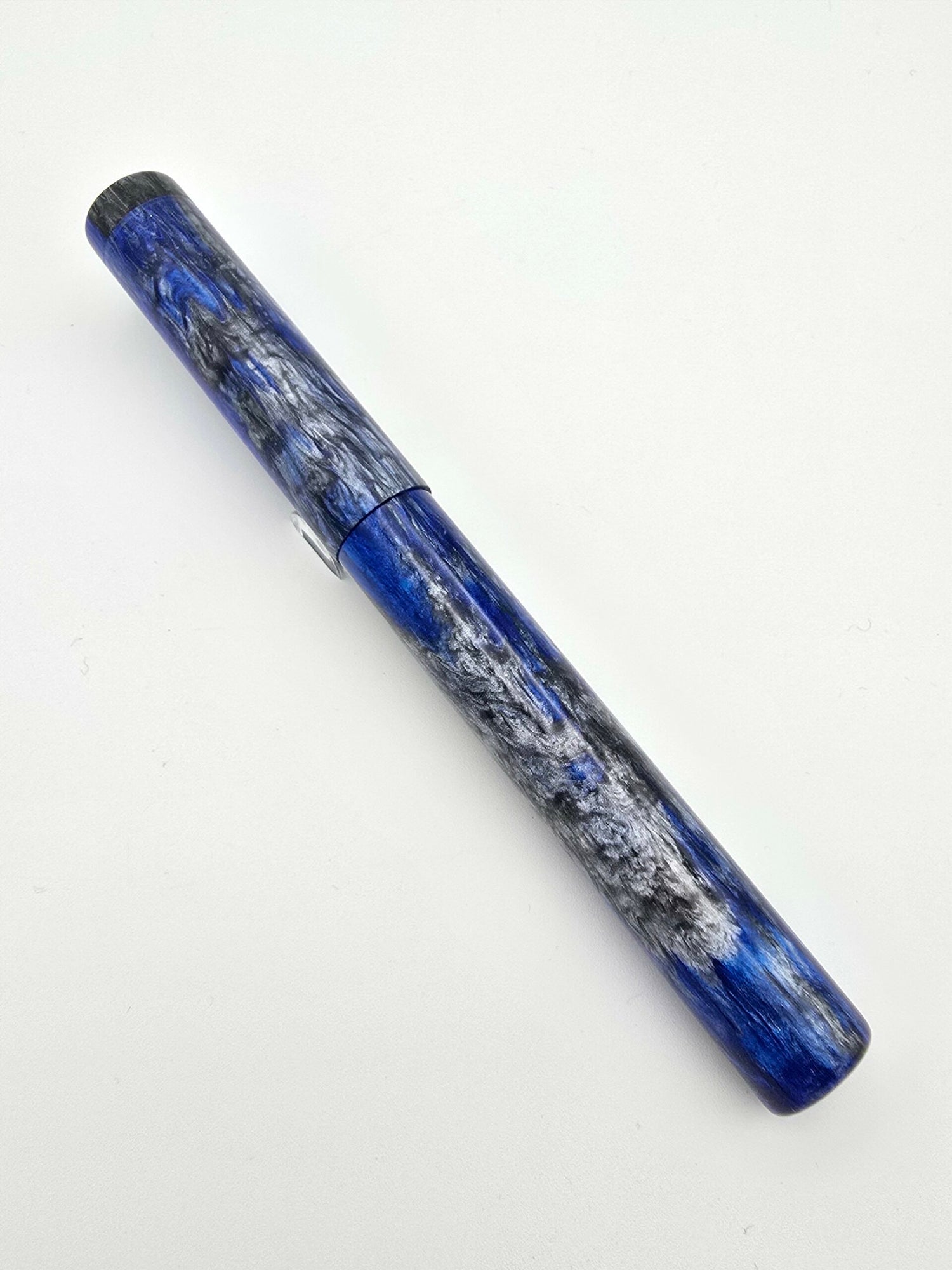Hinze Pens A24 Blue Storm - Medium Steel Nib