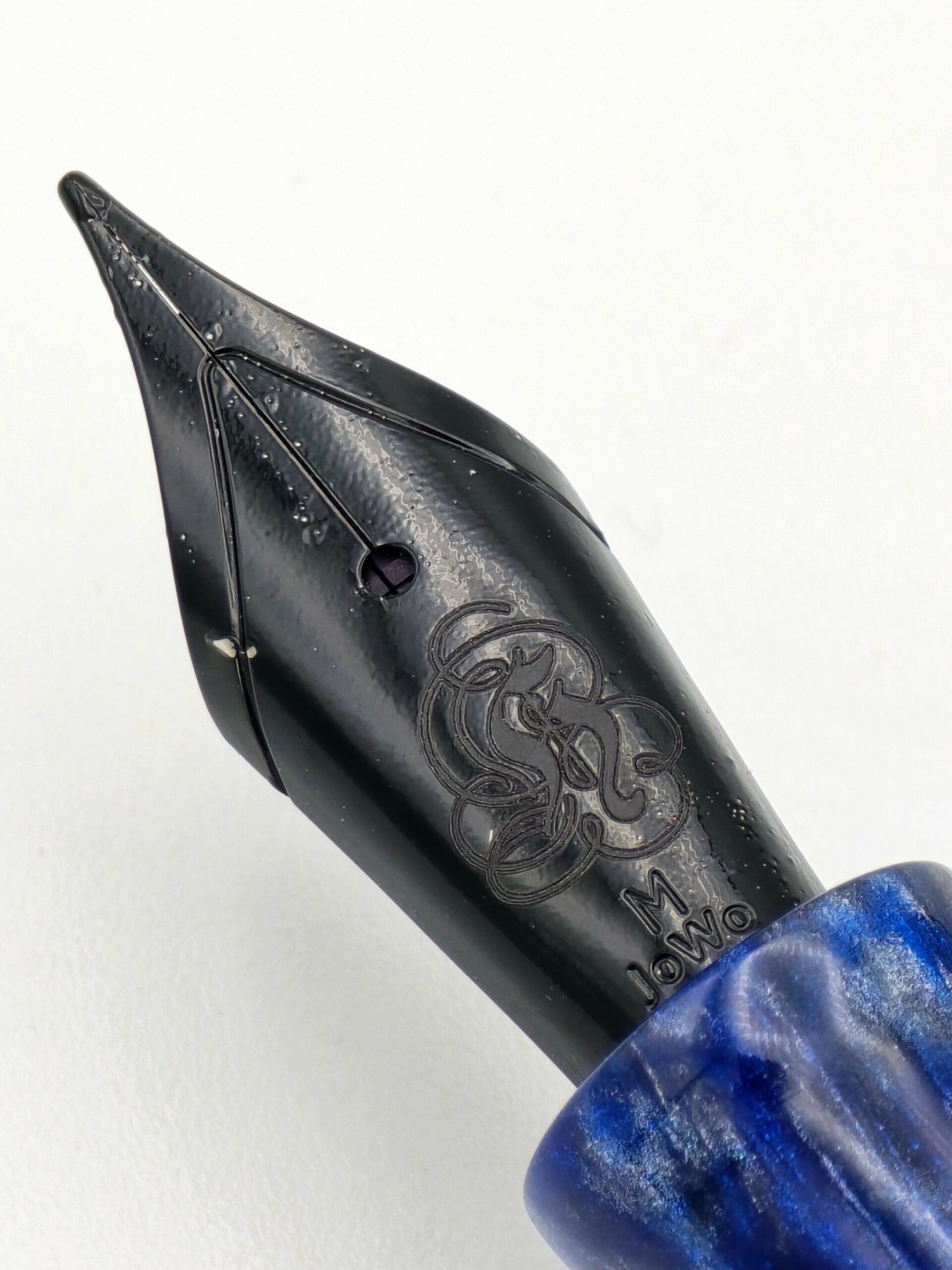 Hinze Pens A24 Blue Storm - Medium Steel Nib