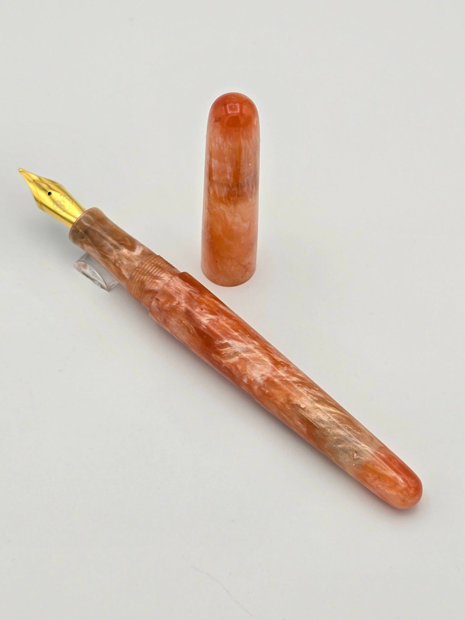 Tailored Pen Co. EP + Micahfinds LE 13/30 - Broad Steel Nib