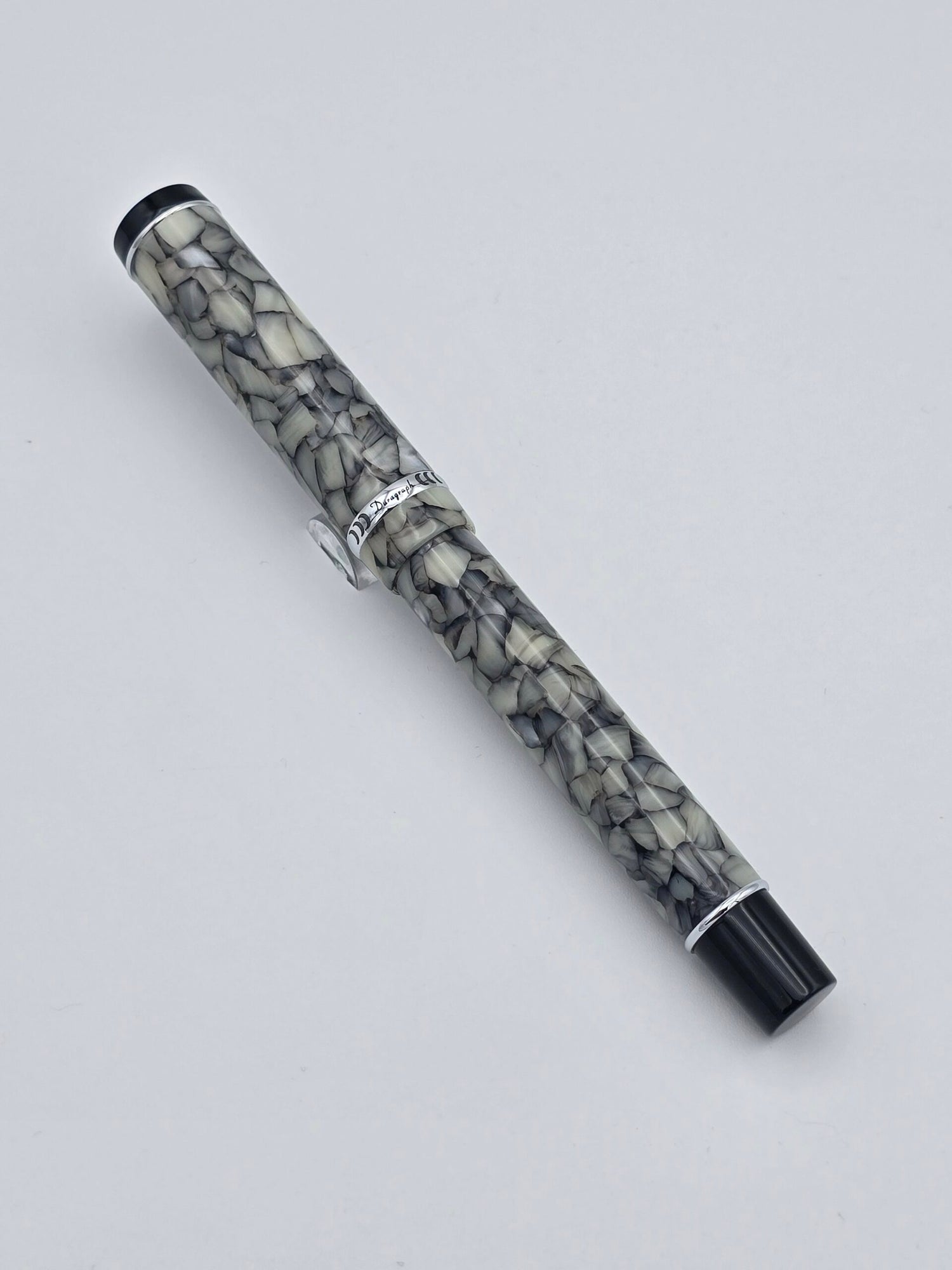 Conklin Duragraph Cracked Ice - Medium Steel Nib