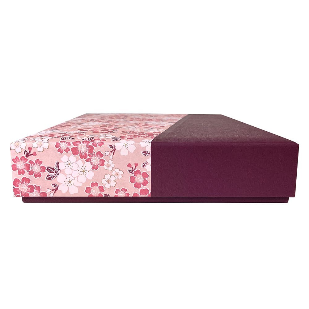 Taniguchi Shoyudo Co. Washi Paste Box A4 Cherry Blossom in Full Bloom