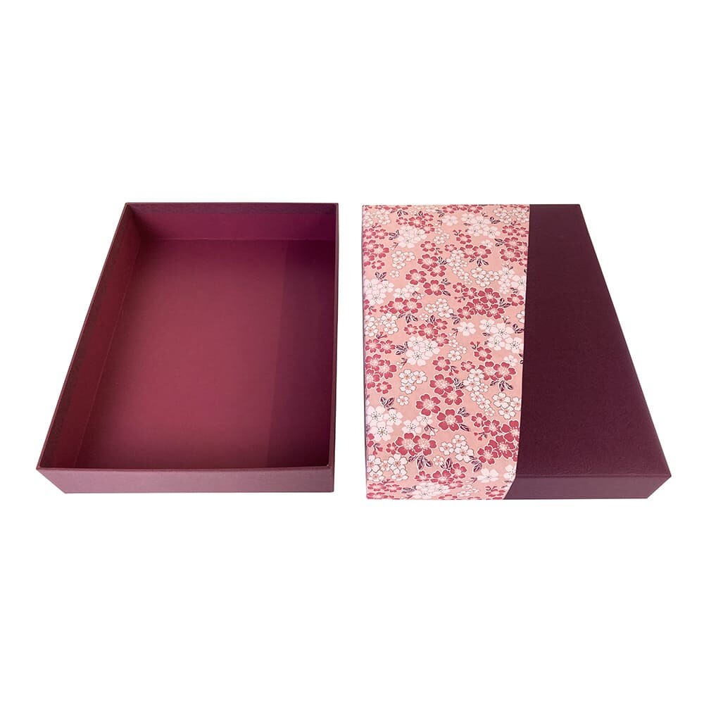 Taniguchi Shoyudo Co. Washi Paste Box A4 Cherry Blossom in Full Bloom
