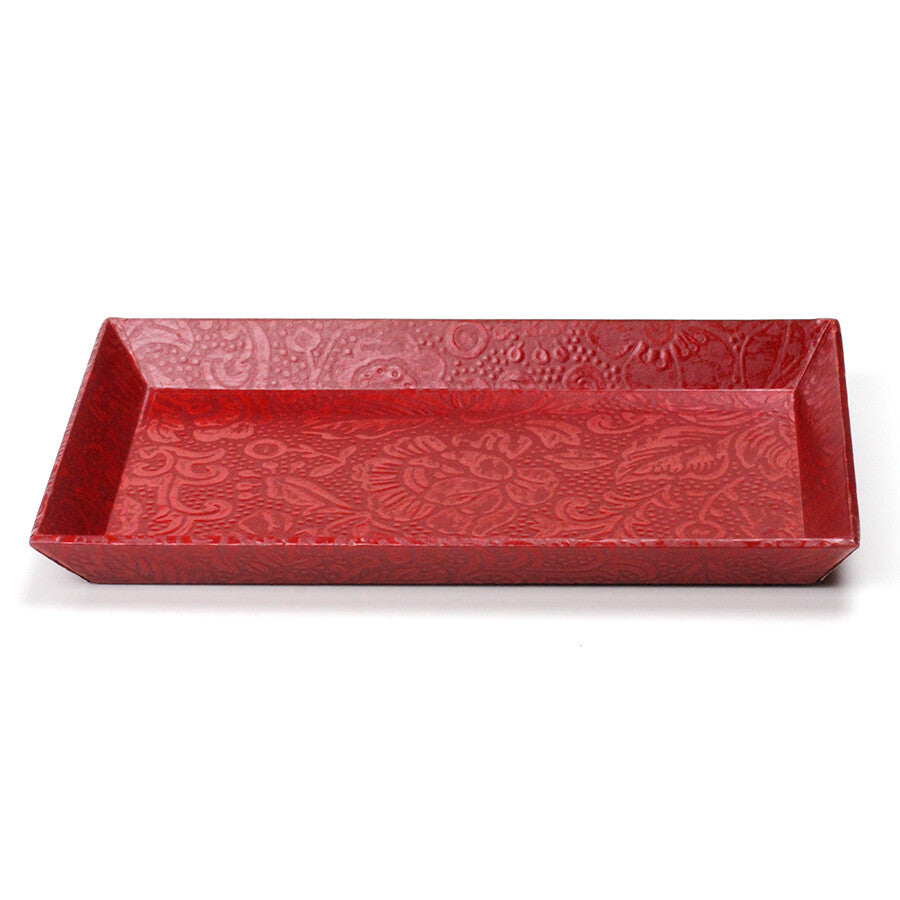 Taniguchi Shoyudo Co. Lacquer Paper Tray Red