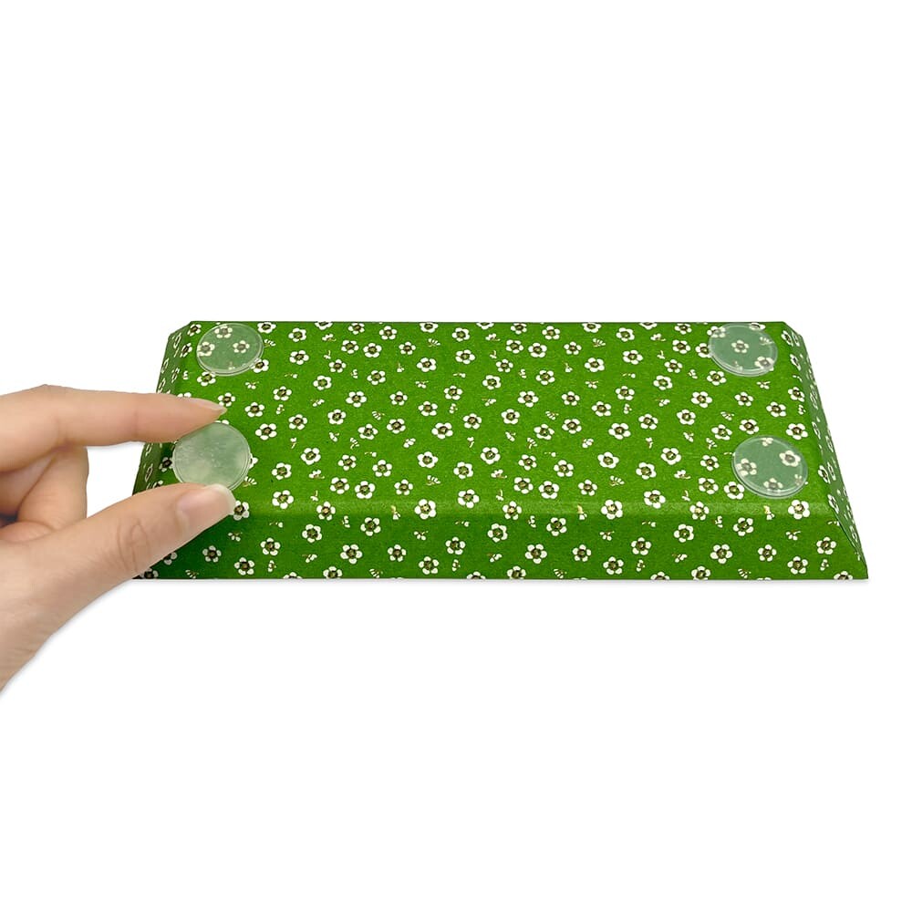 Taniguchi Shoyudo Co. Yuzen Washi Paper Pen Tray Koka Komon