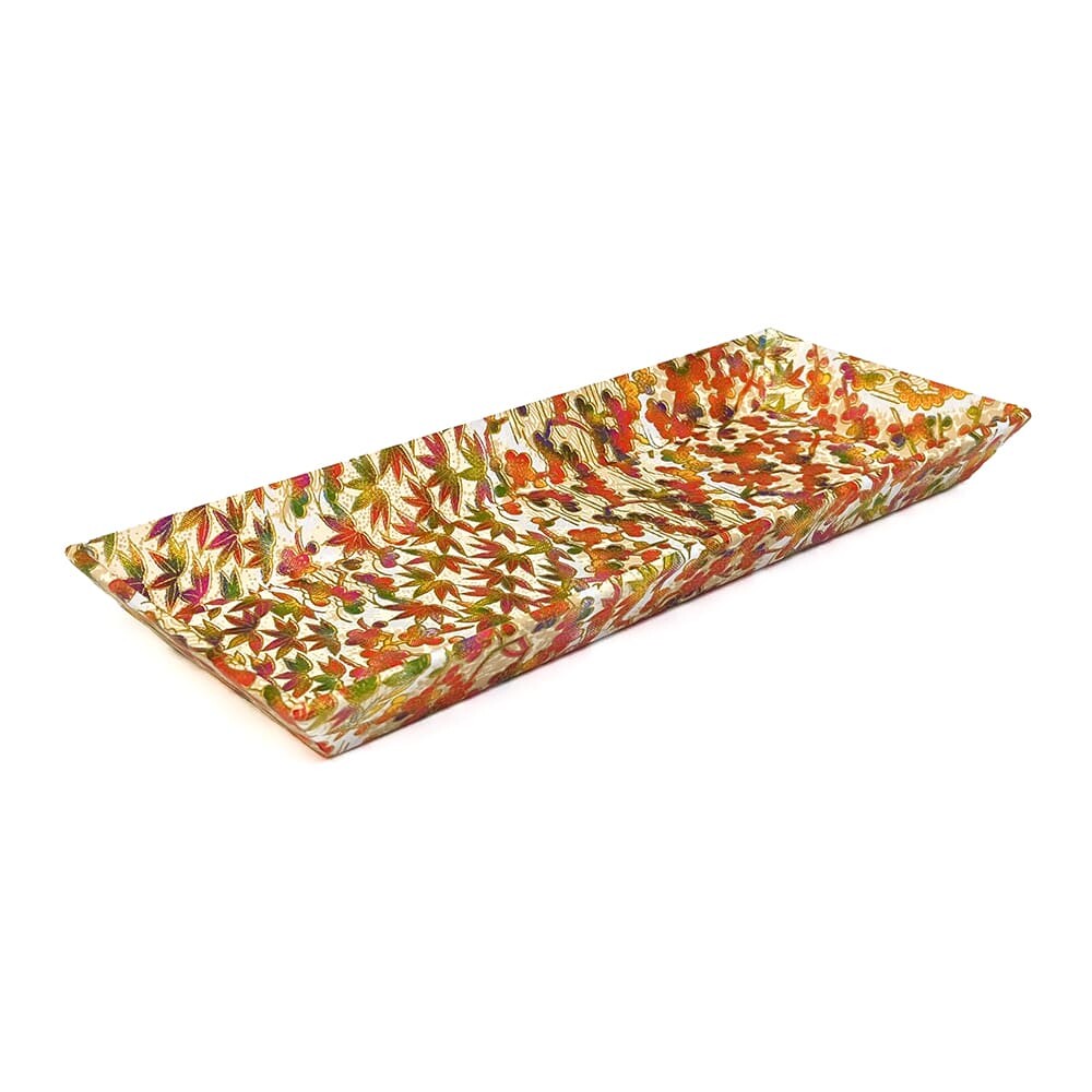 Taniguchi Shoyudo Co. Yuzen Washi Paper Pen Tray Toshikan Sanyu