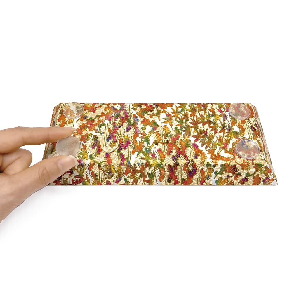 Taniguchi Shoyudo Co. Yuzen Washi Paper Pen Tray Toshikan Sanyu