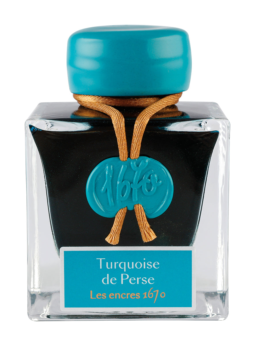 J Herbin 50ml "1670" Turquoise de Perse