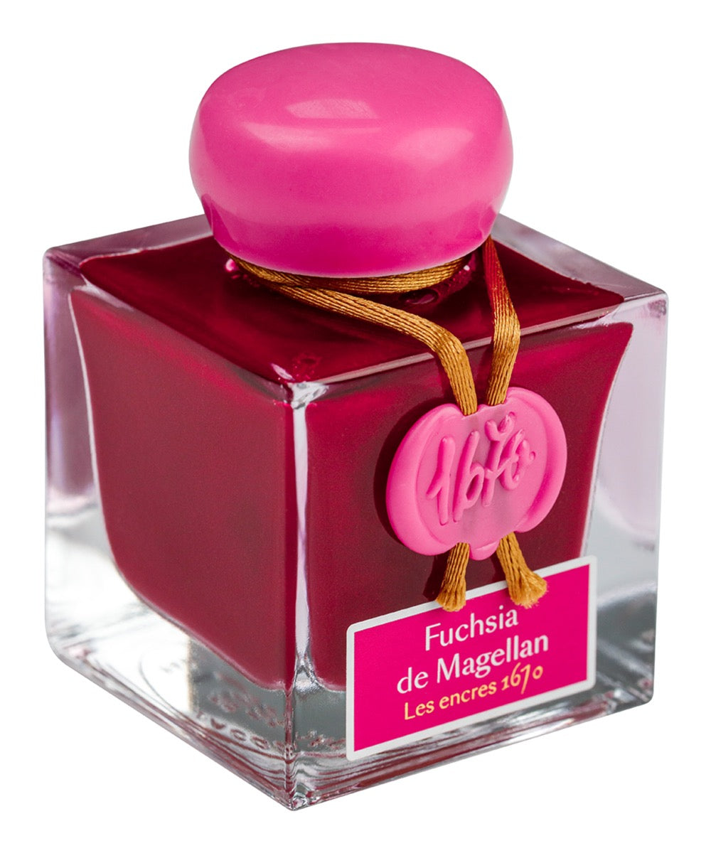 J Herbin 50ml "1670" Fuchsia de Magellan