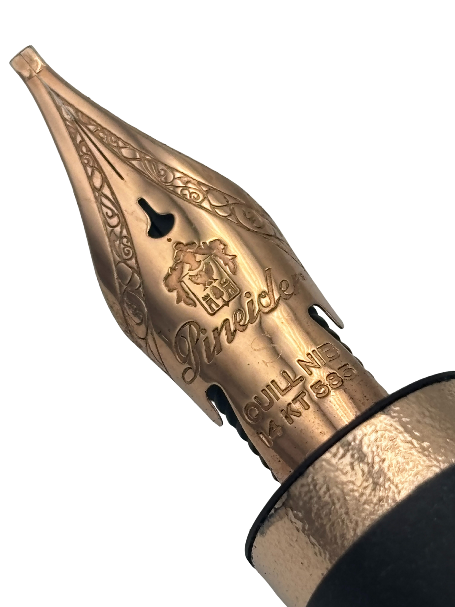 Pineider The Alchemist Stomboli Black - 14k Stub Quill Nib - Pre-Owned