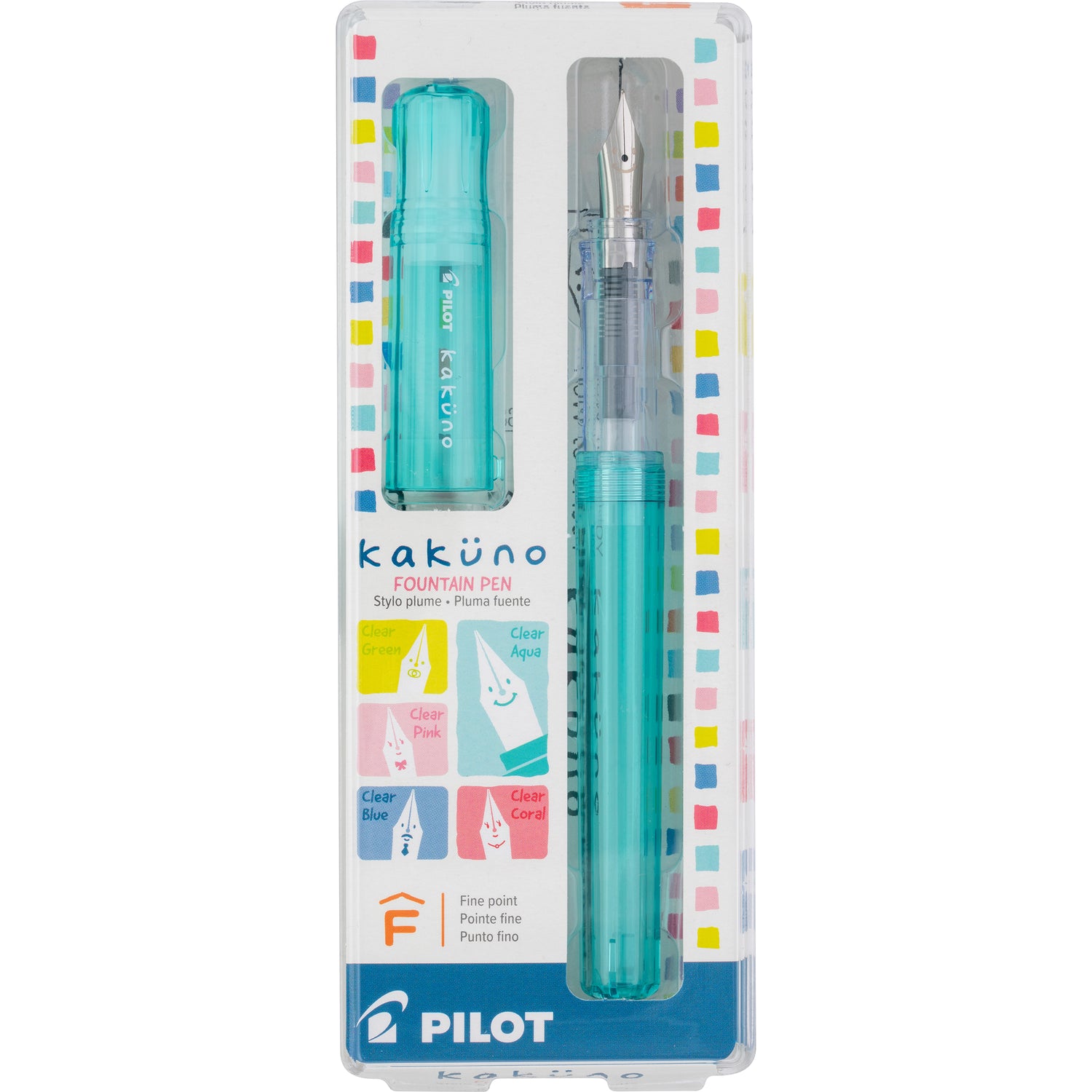 Pilot Kakuno Translucent Fountain Pen