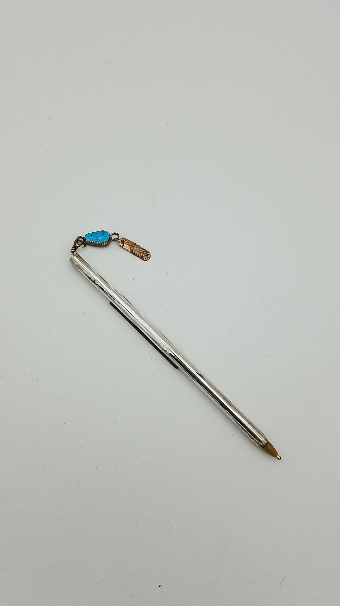 Handmade Silver Ballpoint Pen