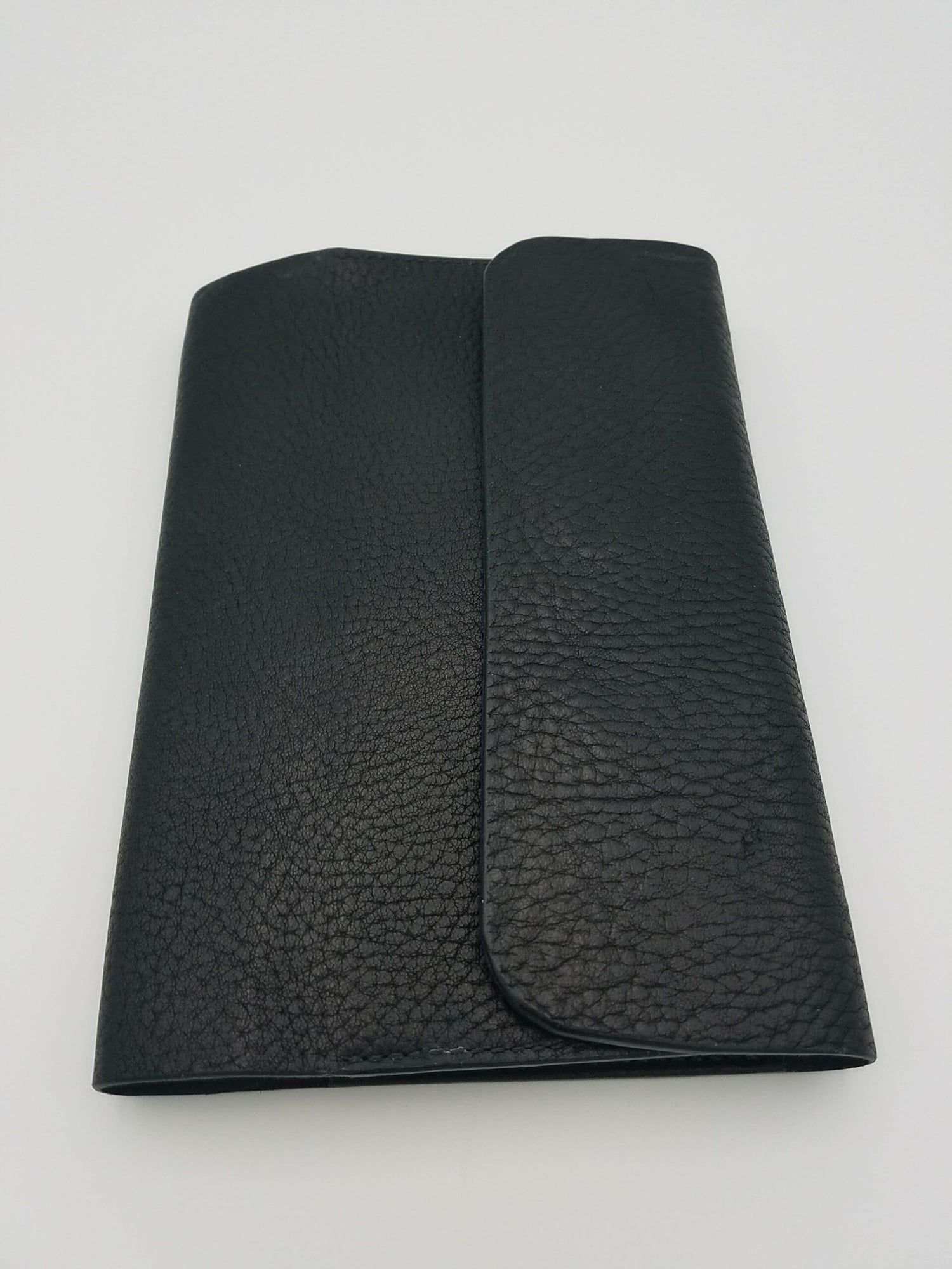 Lil Leather Studio - Burrito B6 Slim Notebook Cover -  Milled Black