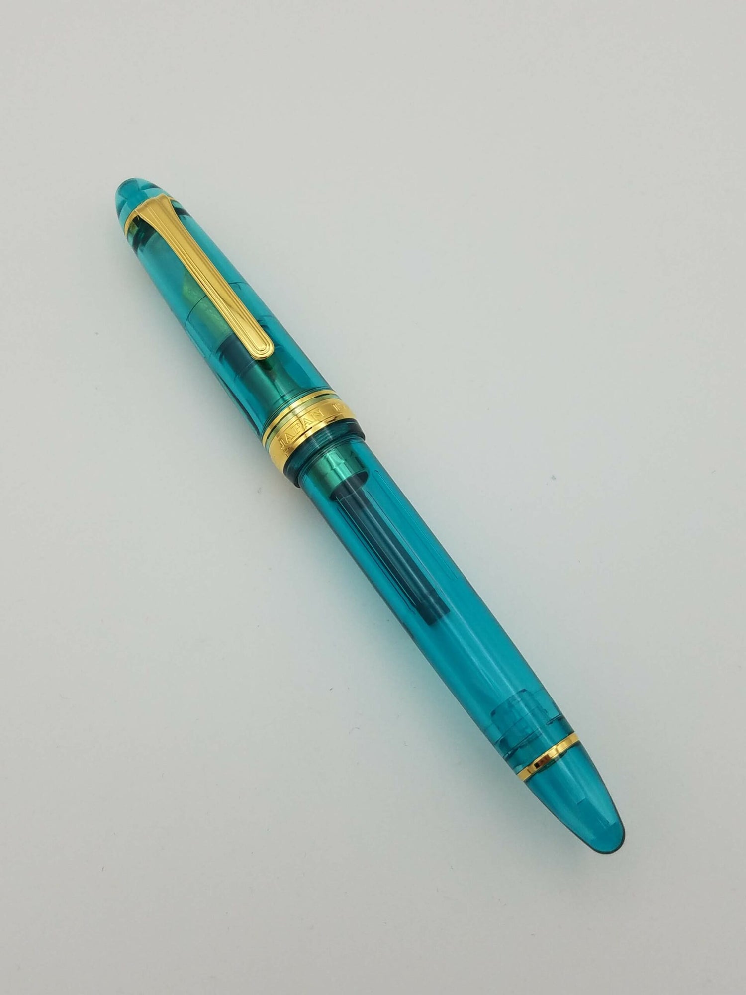 Sailor 1911L Demonstrator LE Teal Green - 21k Extra Fine Nib