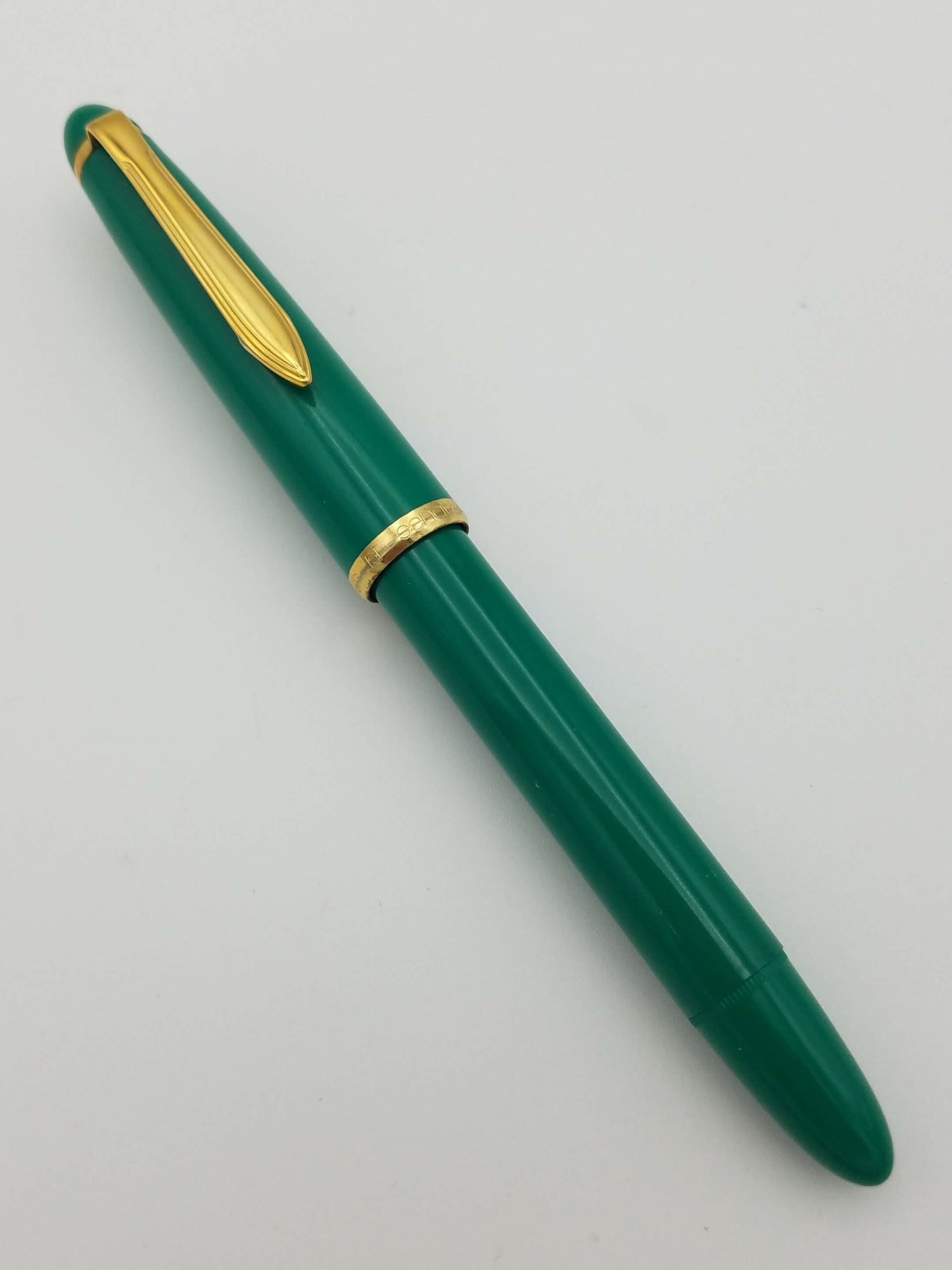 Senator Fountain Pen Green - Broad Steel Nib
