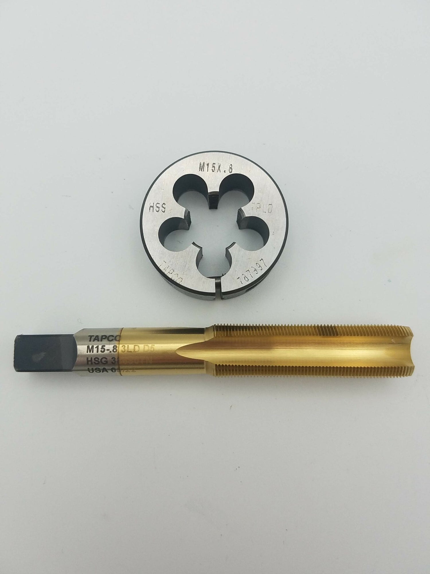 Triple Start Tap and Die Set