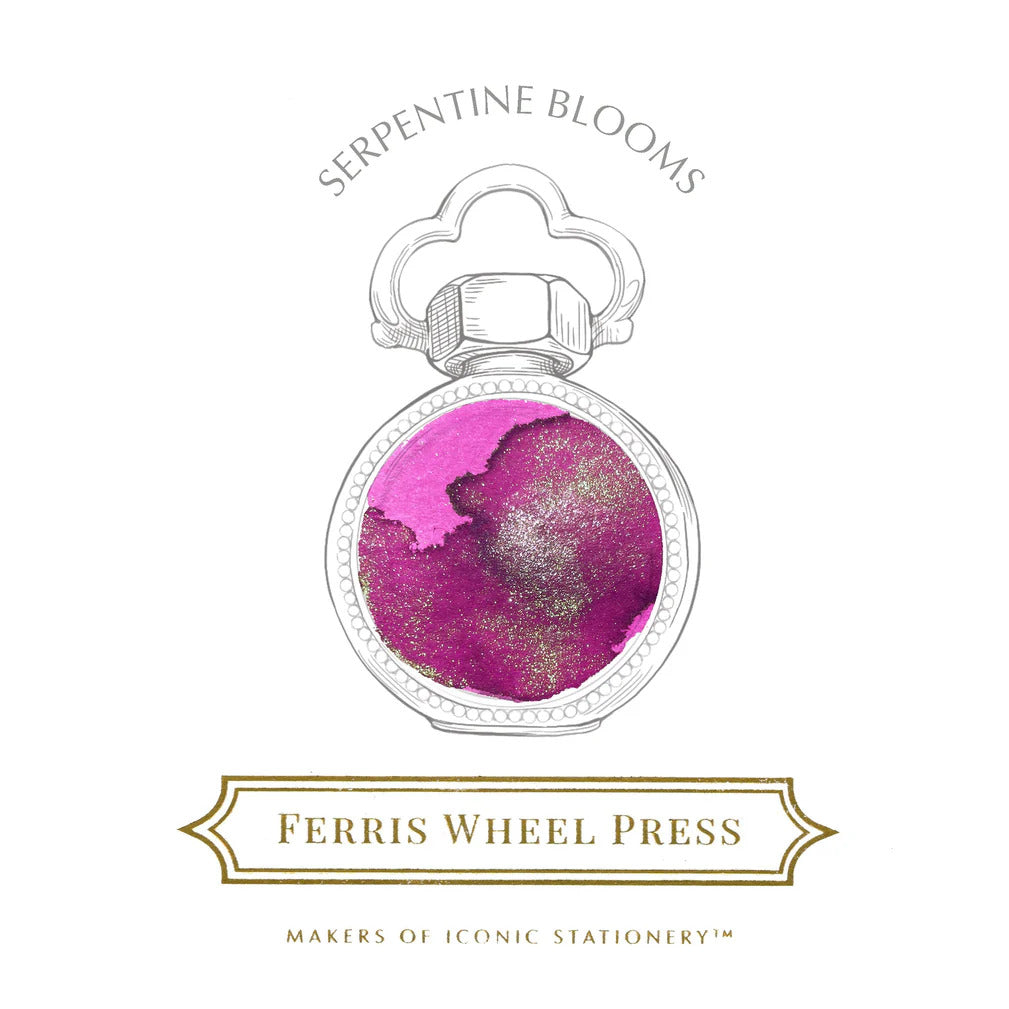 Ferris Wheel Press - Fete Chinoise Year of the Snake Special Edition | Serpentine Blooms