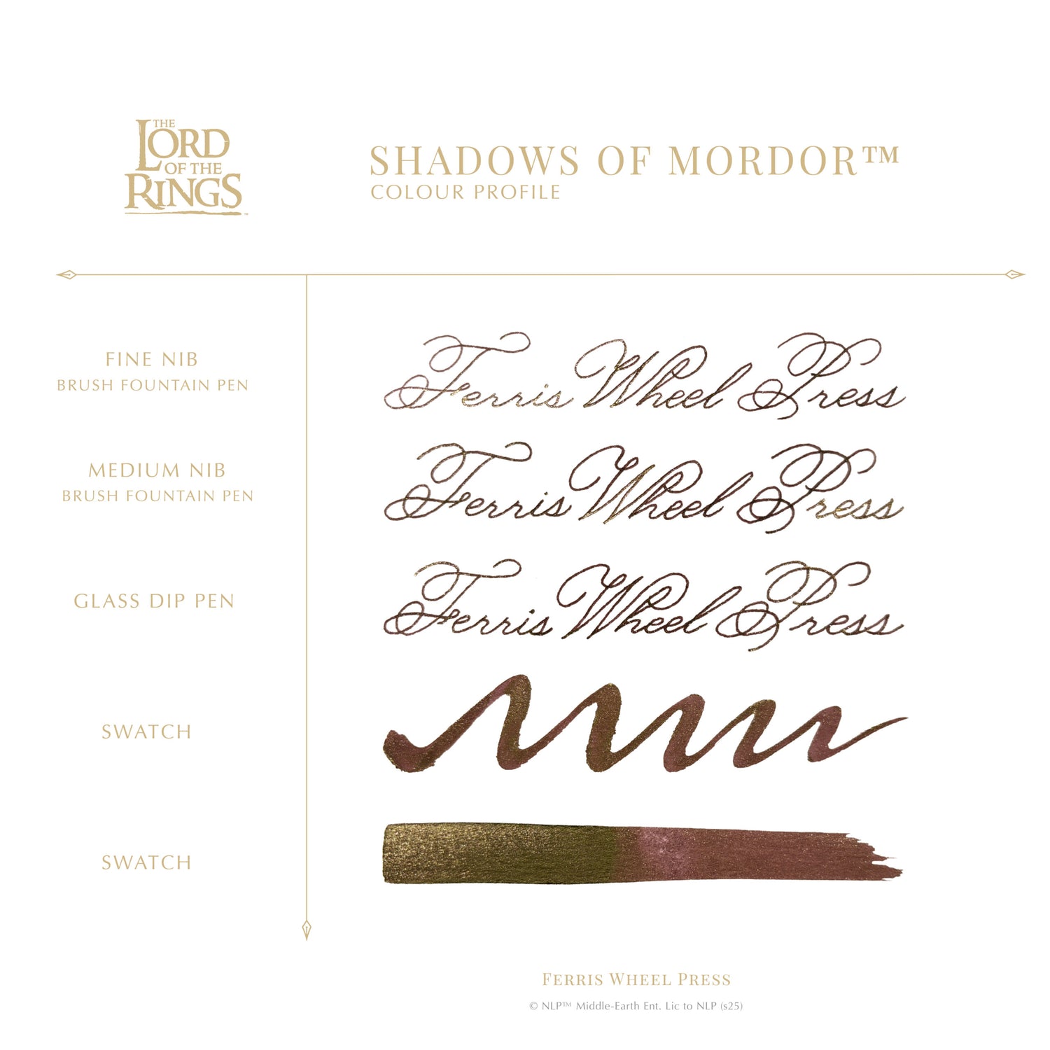 Ferris Wheel Press | Warner Bros | Lord of the Rings - Shadows of Mordor