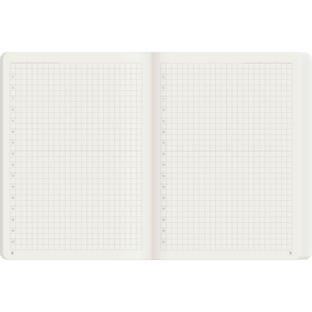 Wonderland222 - 2027 Edition - A5 Notebook 192 - Deep Pacific