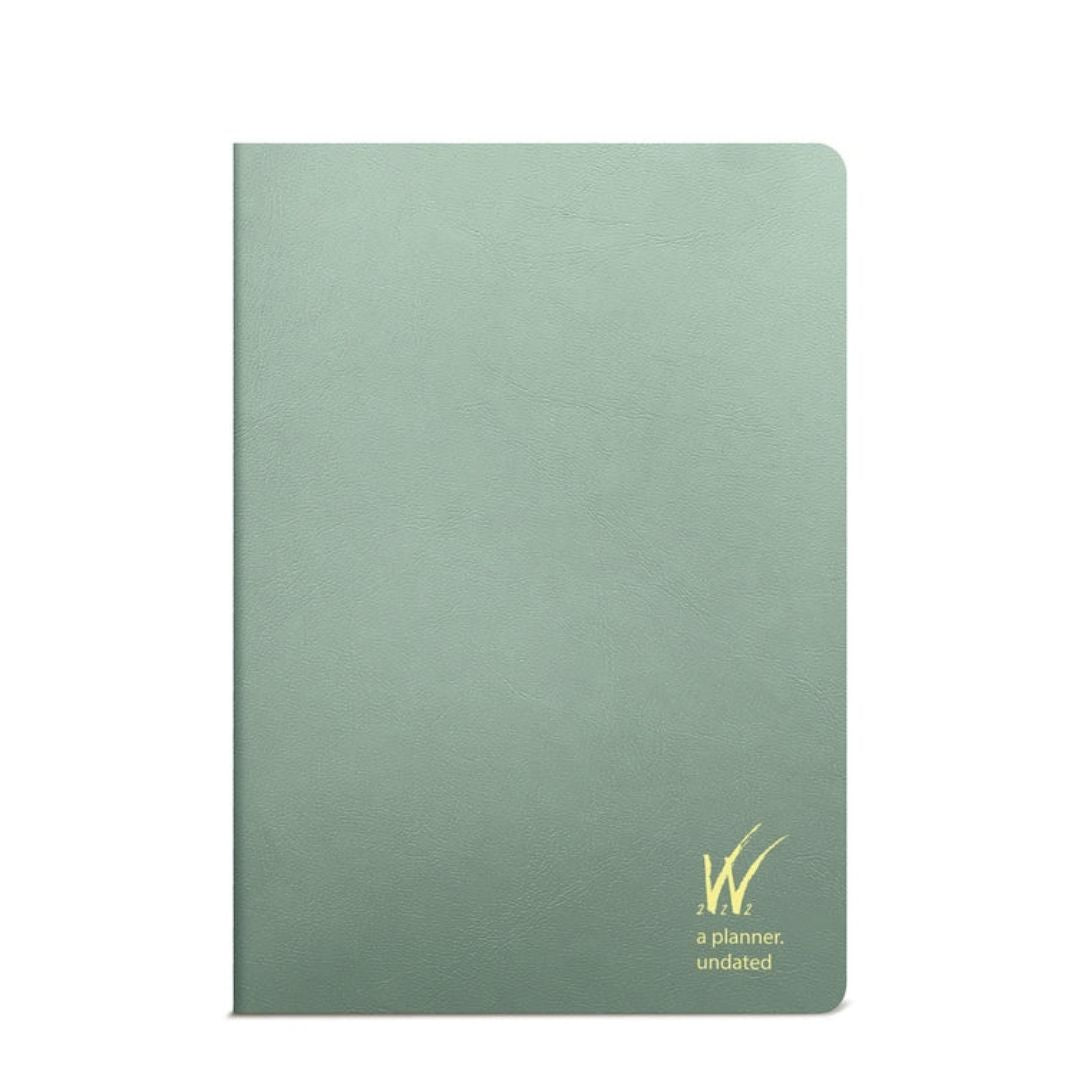 Wonderland222 - A5 Undated Weekly Planner V.2 - Moss (Tomoe River Paper)