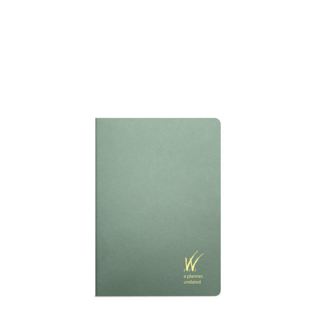 Wonderland222 - A6 Undated Planner V.2 - Moss (Tomoe River Paper)