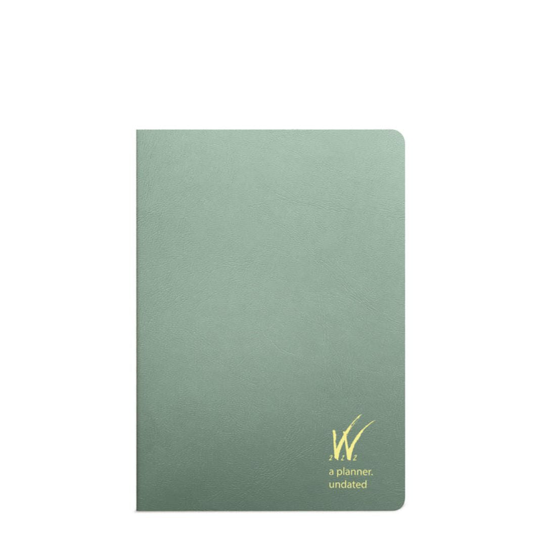 Wonderland222 - B6 Undated Weekly Planner V.2 - Moss (Tomoe River Paper)