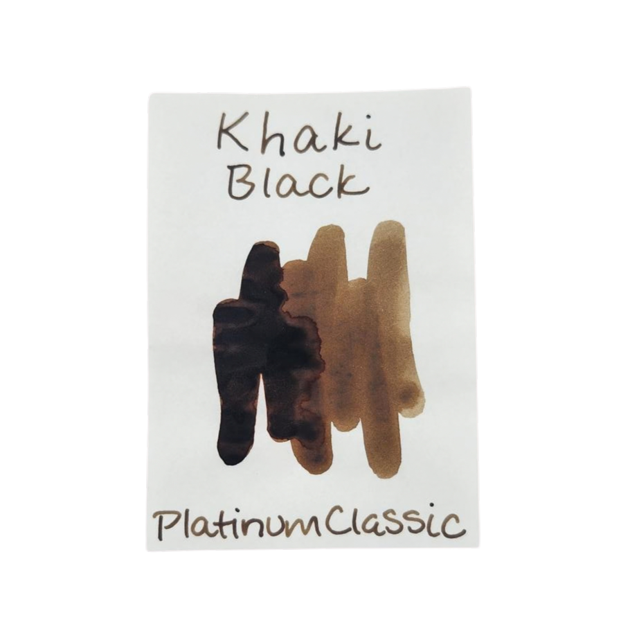Platinum Classic Ink - Khaki Black